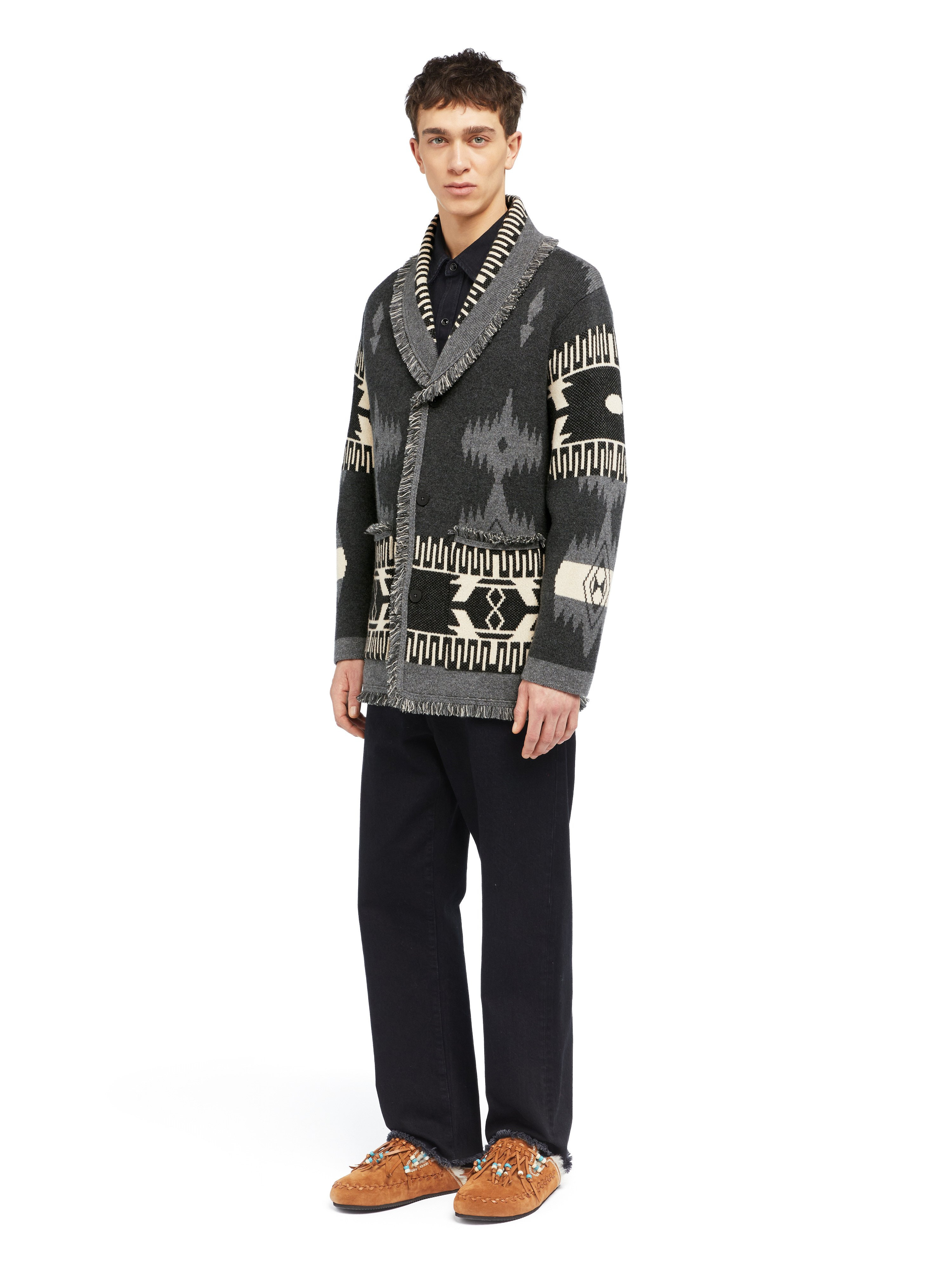 Icon Jacquard Cardigan - 5