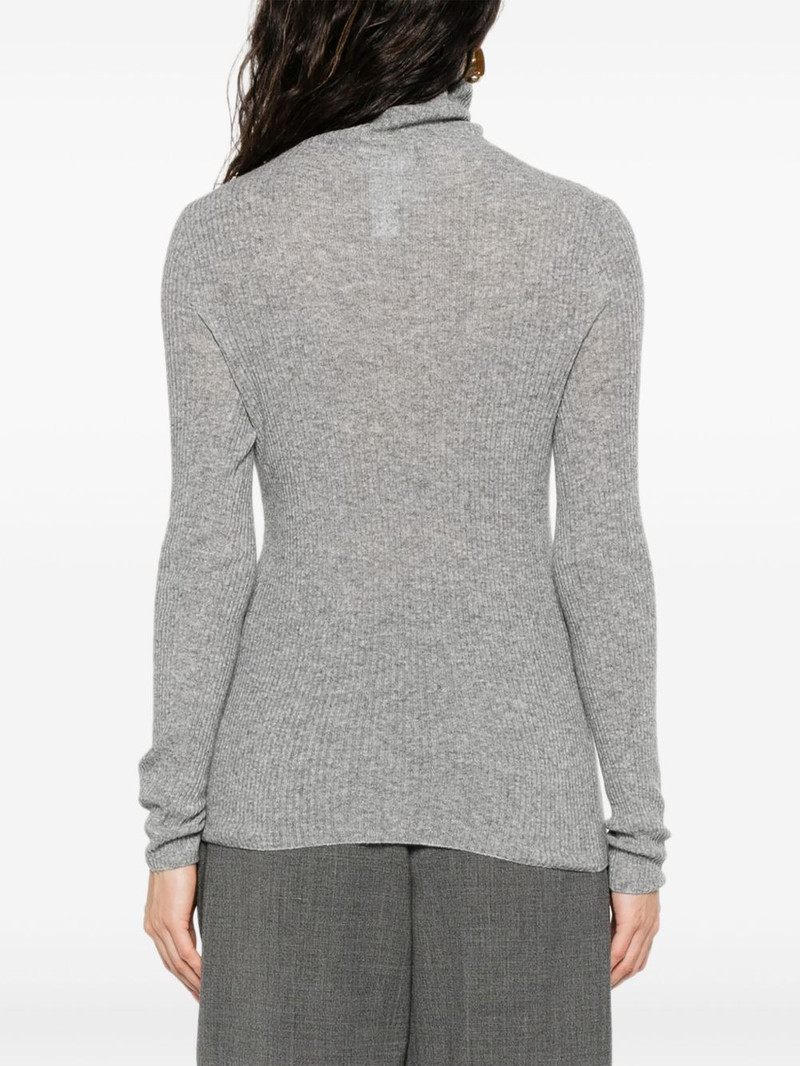 ribbed turtleneck sweater 4