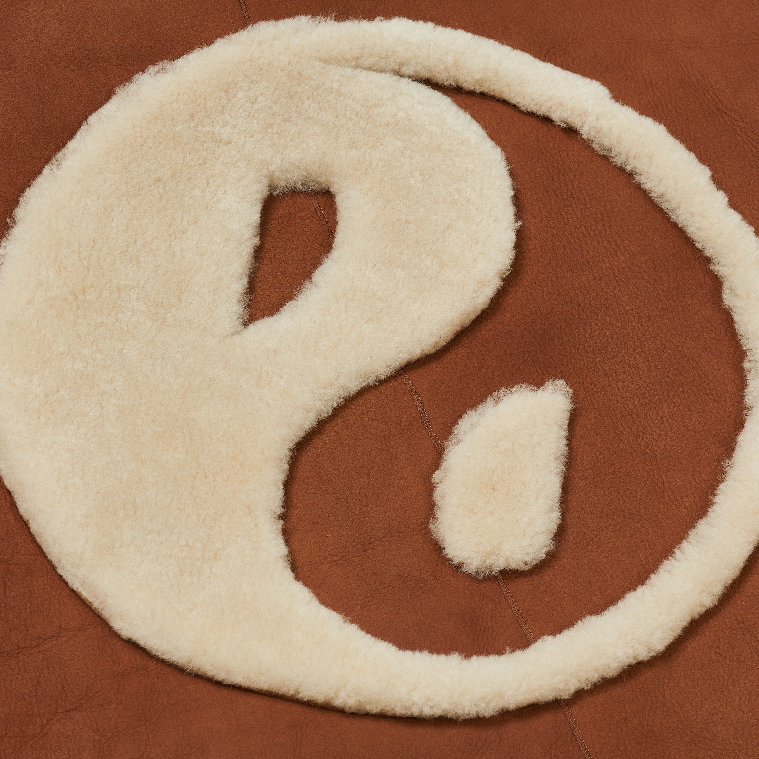 PALACE UGG SHEARLING JACKET CHESTNUT - 6