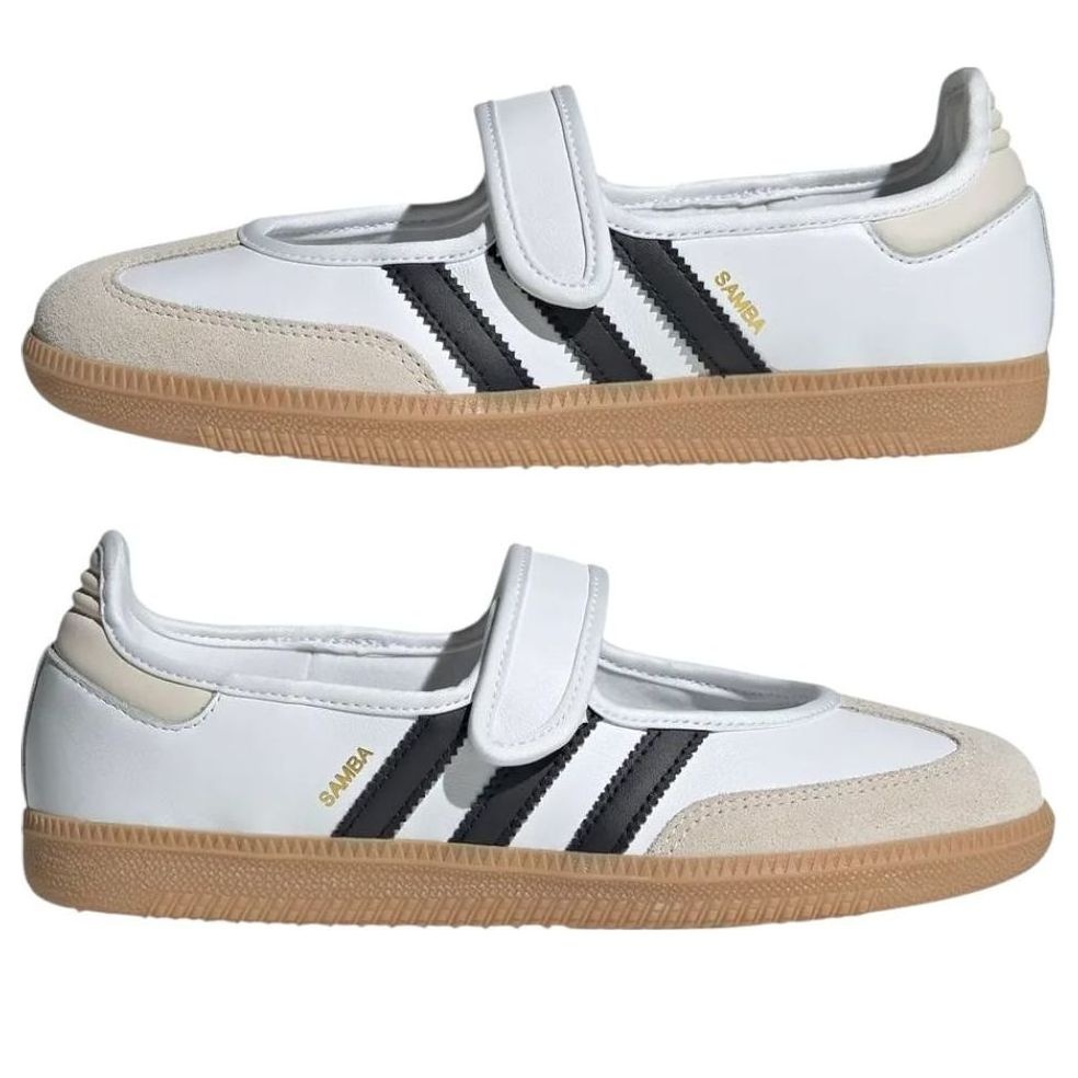 (WMNS) adidas Samba Jane 'White Black' JR1402 - 3