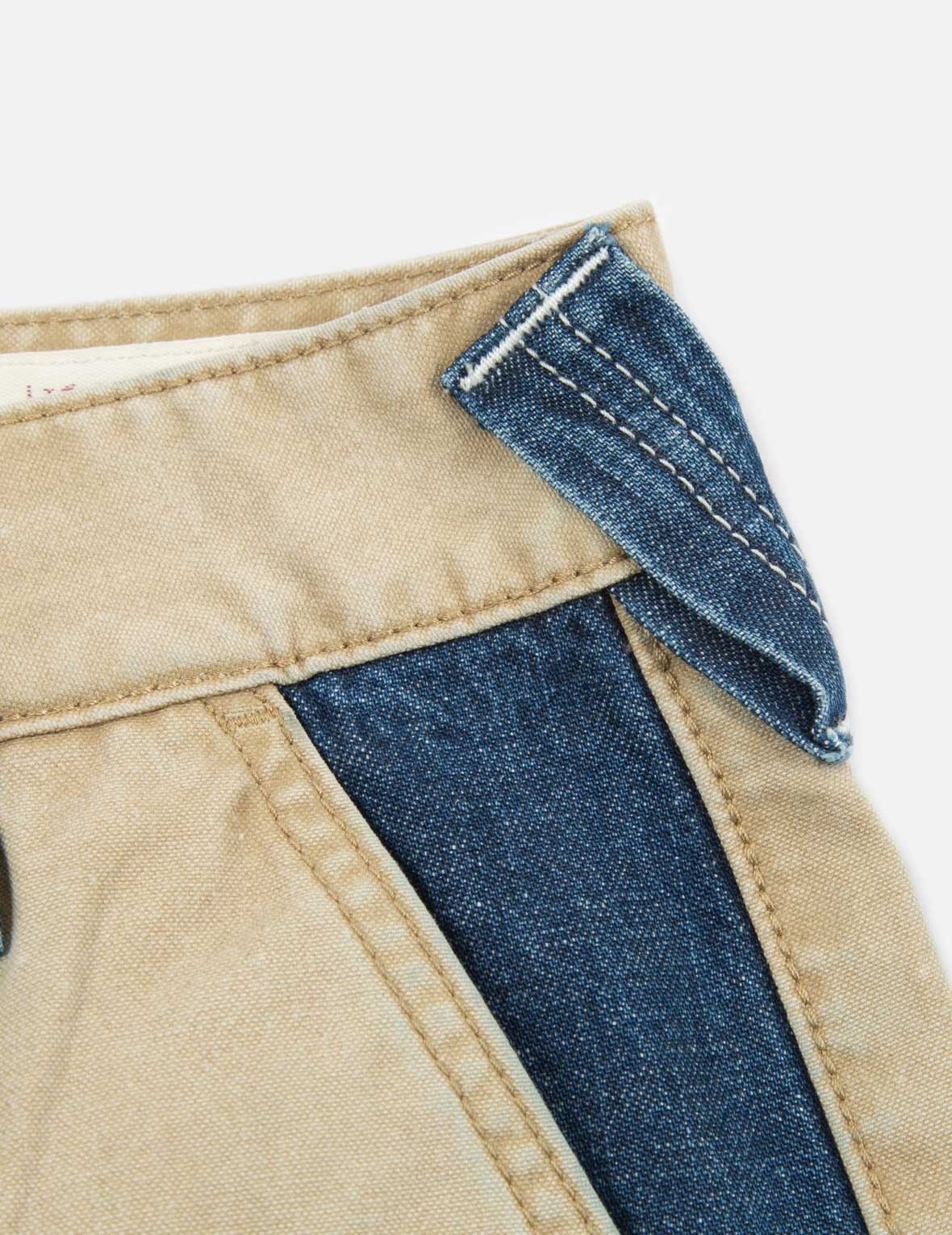 FABRIC BLOCKING WOVEN PANTS - 7