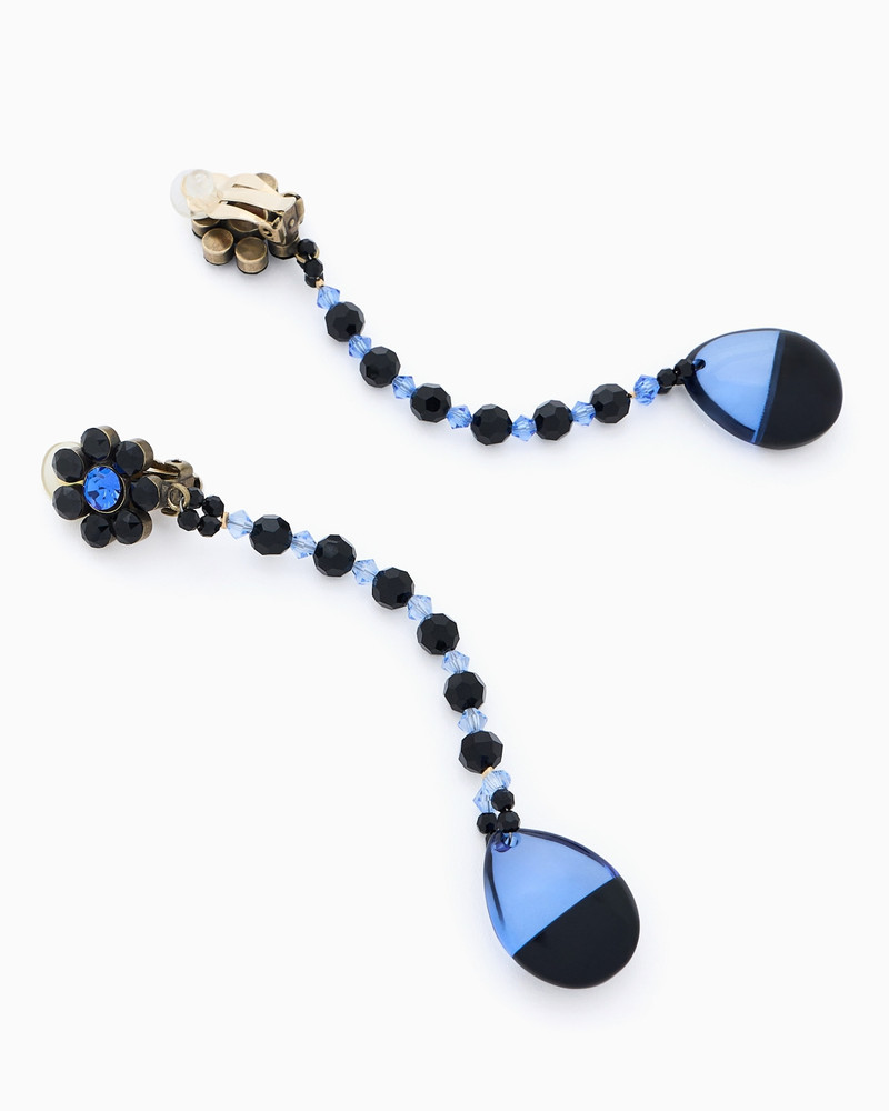 GIORGIO ARMANI PENDANT EARRINGS WITH SWAROVSKI CRYSTALS outlook