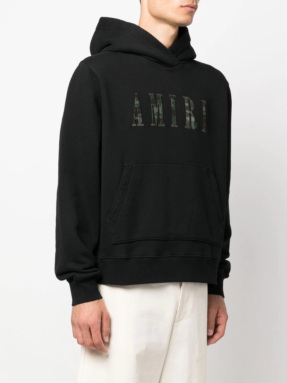 embroidered logo hoodie - 3