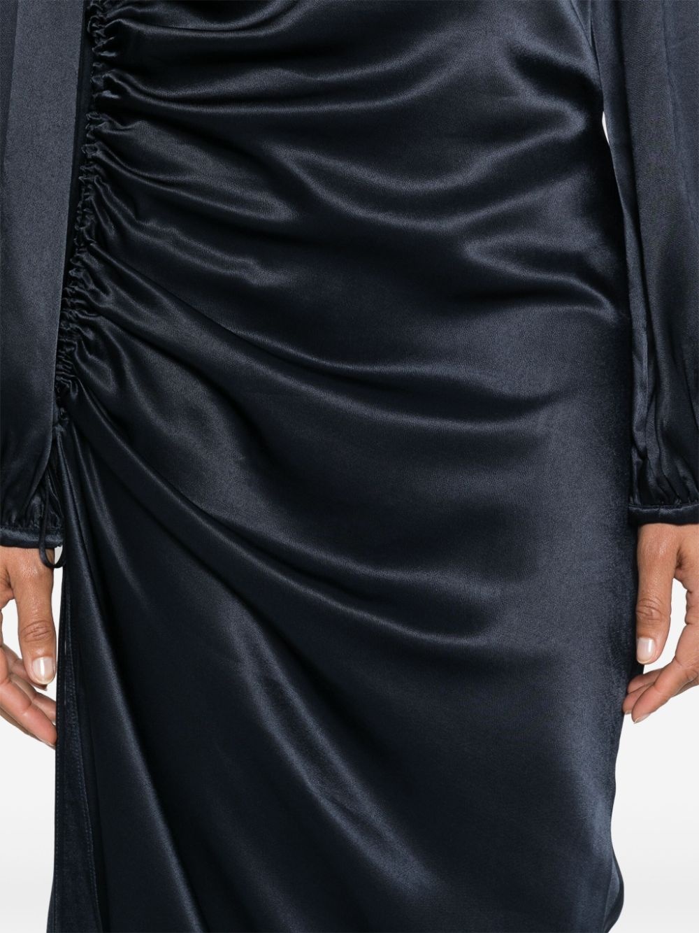 Saelvira ruched midi dress - 5