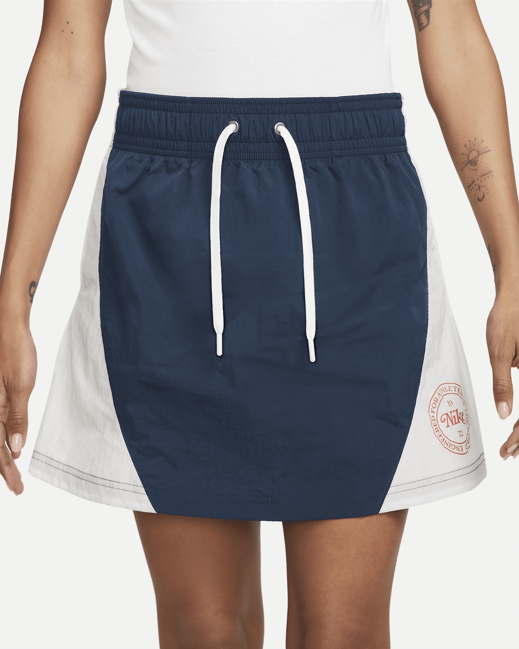 Women's Nike Sportswear Heritage High-Waisted Woven Mini Skirt - 3