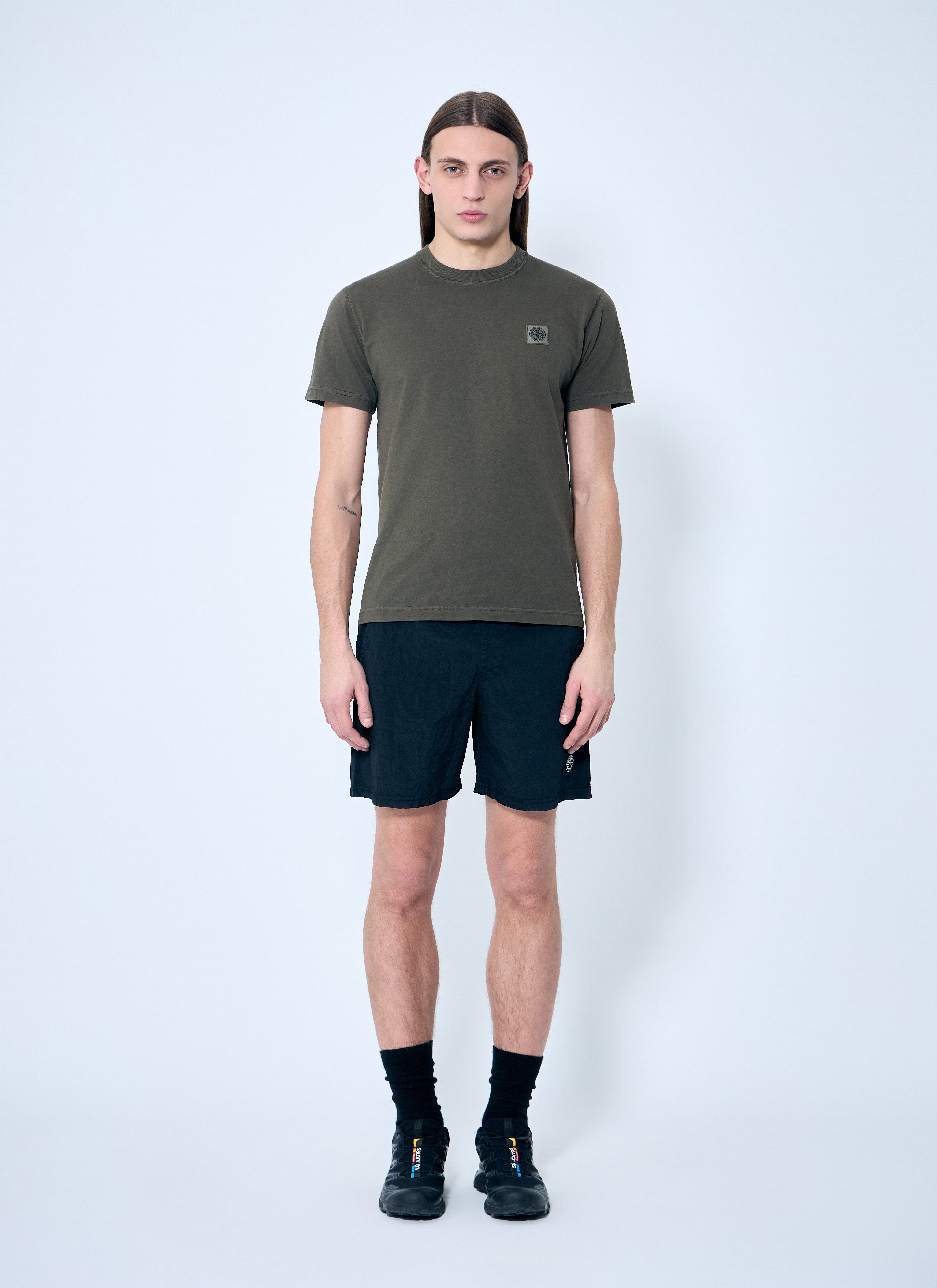 Stone Island Men Logo Patch T-Shirt - 2