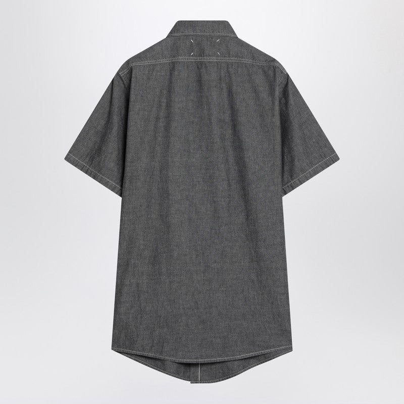 Maison Margiela Gray Cotton Shirt Men - 2