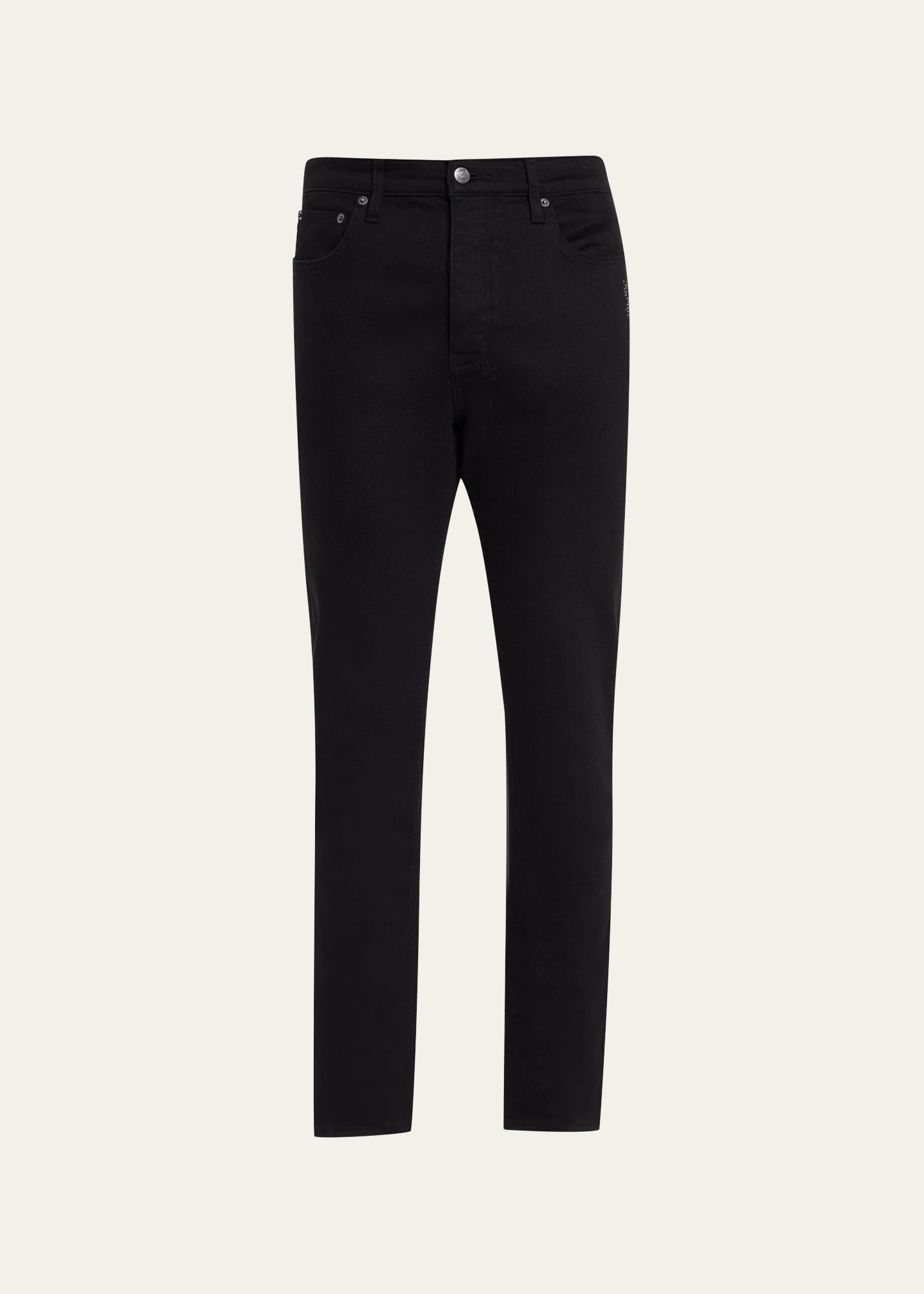 Men's Crystal Embellished Denim Slim Jeans - 2