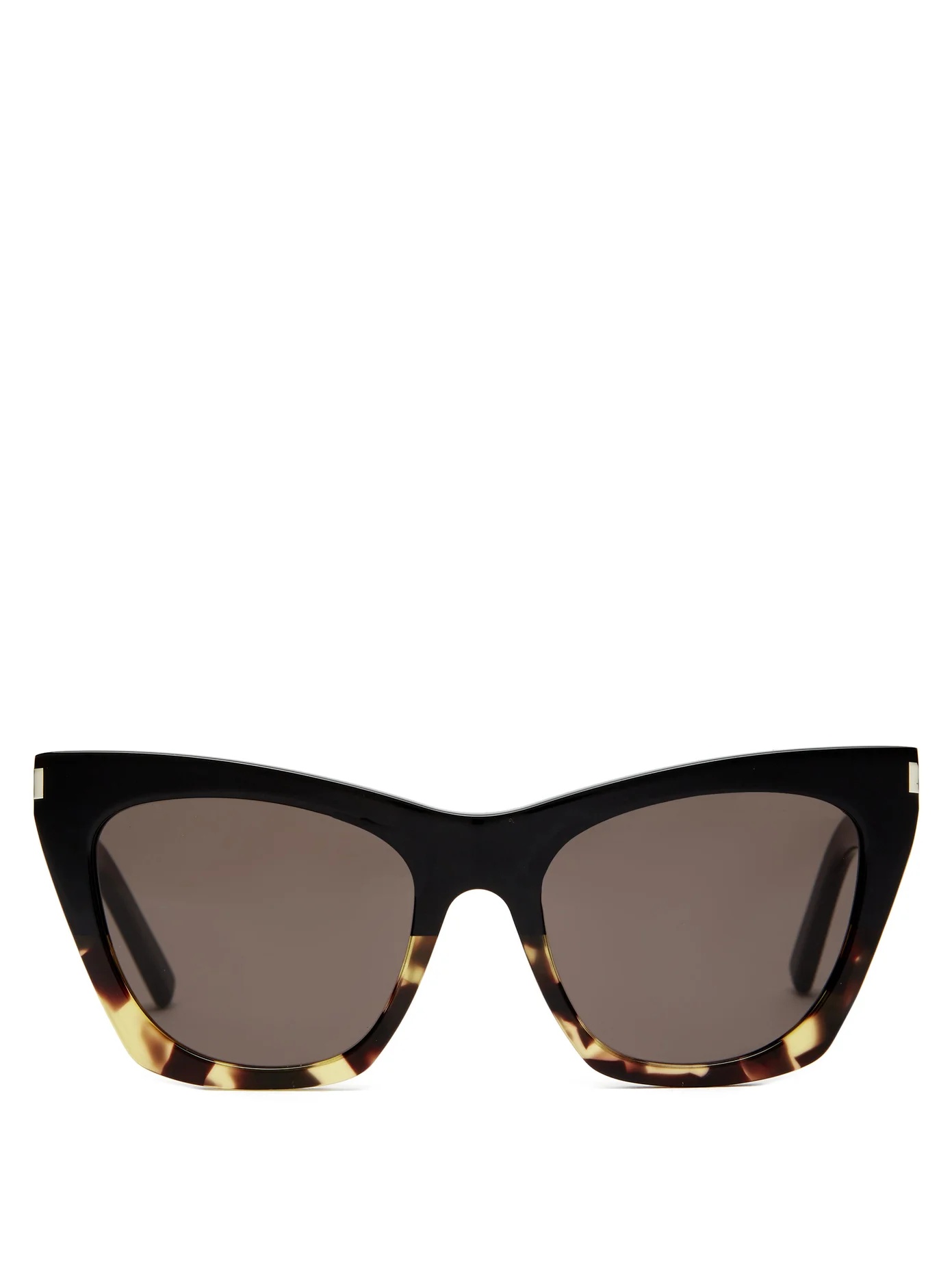 Cat-eye tortoiseshell-acetate sunglasses - 1