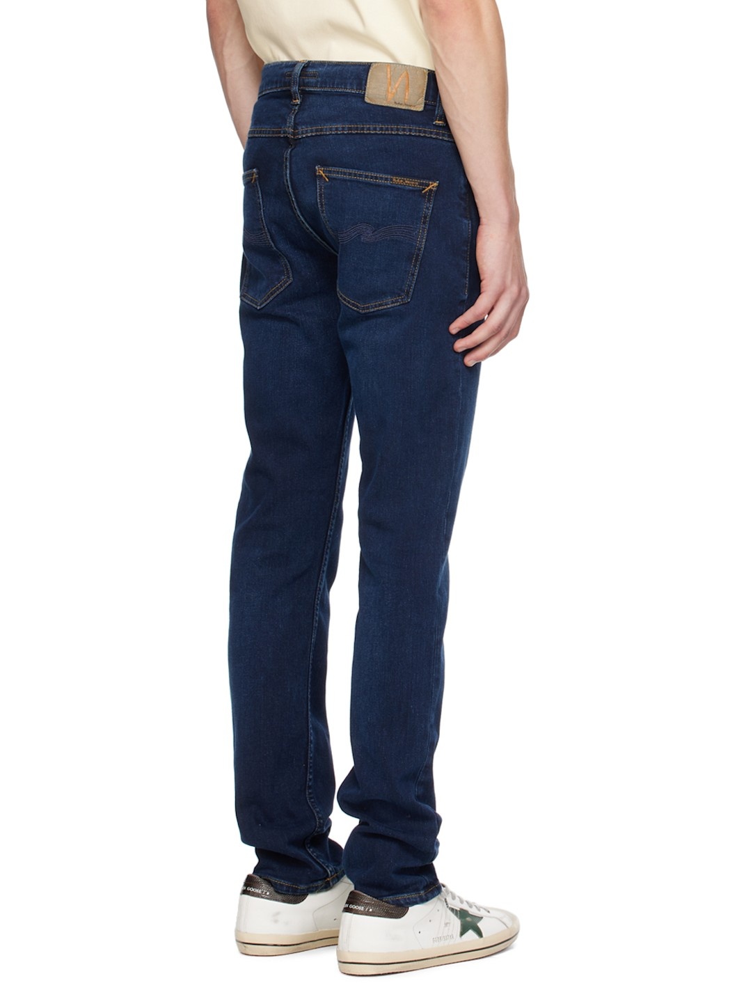 Navy Grim Tim Jeans - 3
