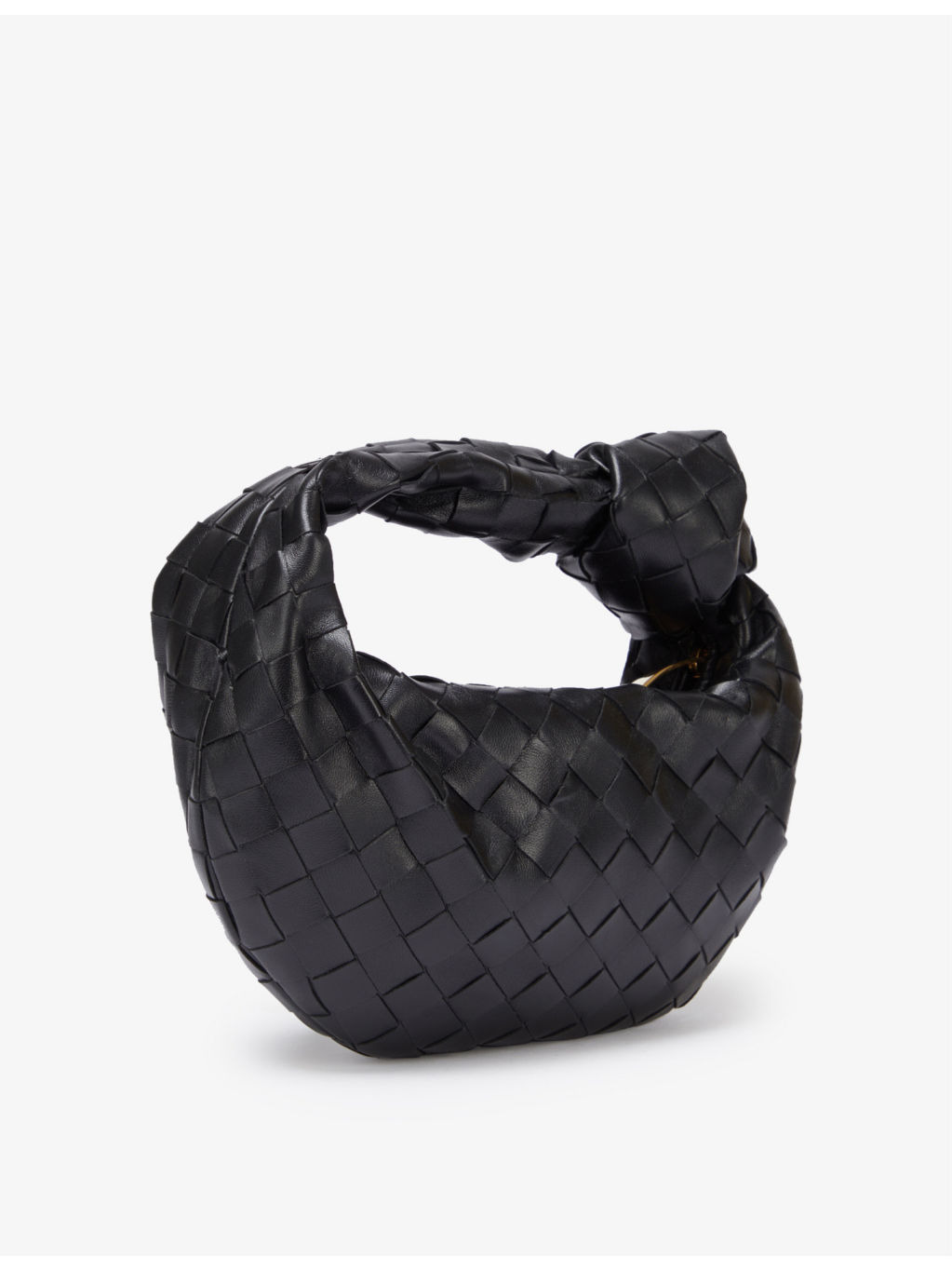 Mini Jodie Intrecciato leather top-handle bag - 4