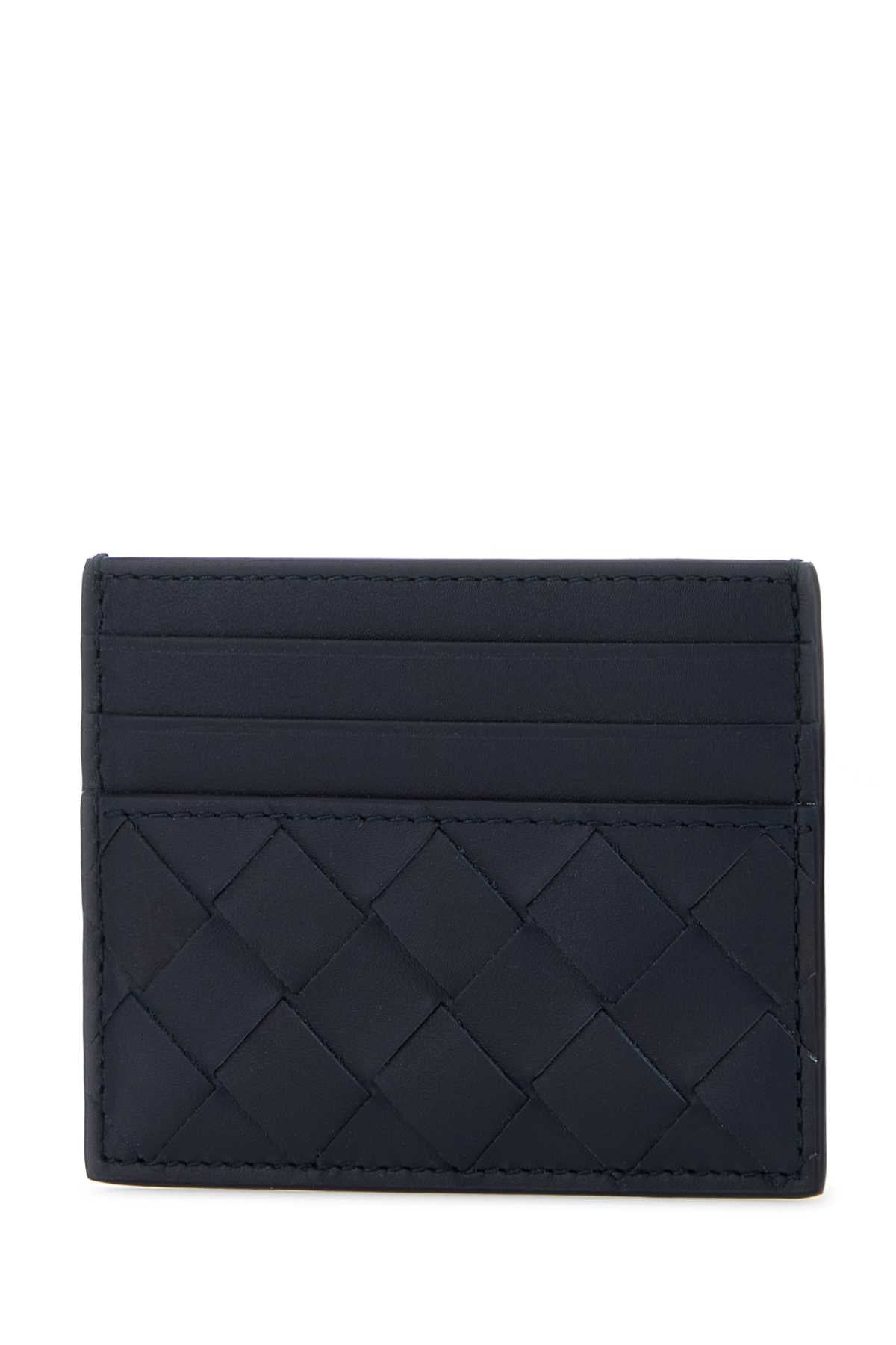 Bottega Veneta Men Two-Tone Leather Intrecciato Card Holder - 2