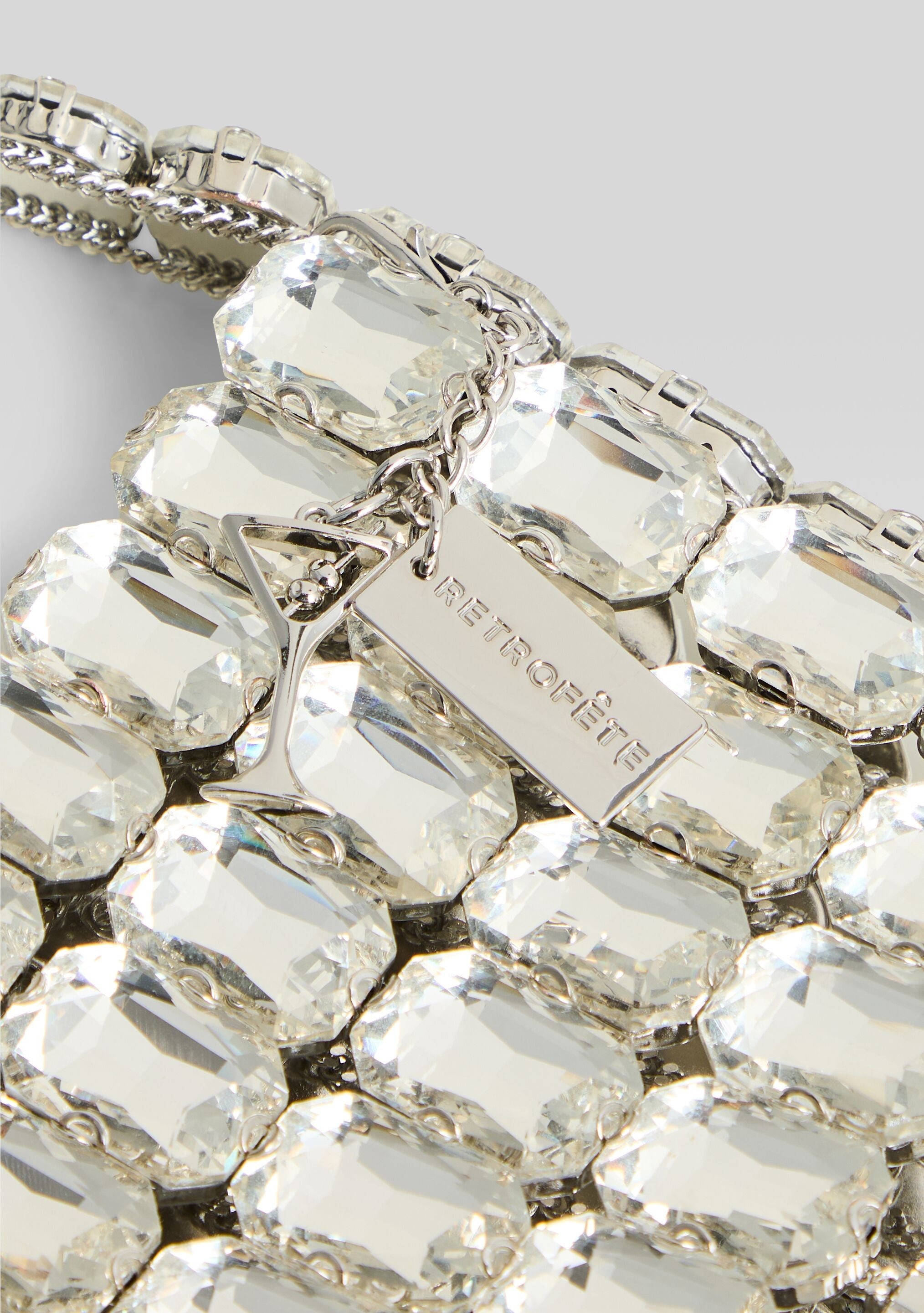MALKA RHINESTONE BAG - 2