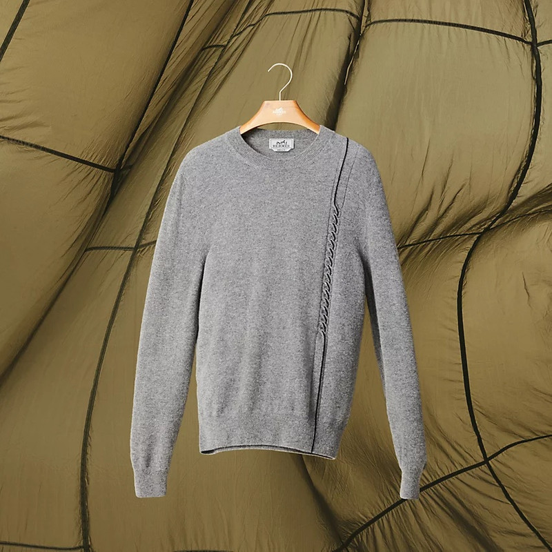 Cashmere crewneck sweater 4