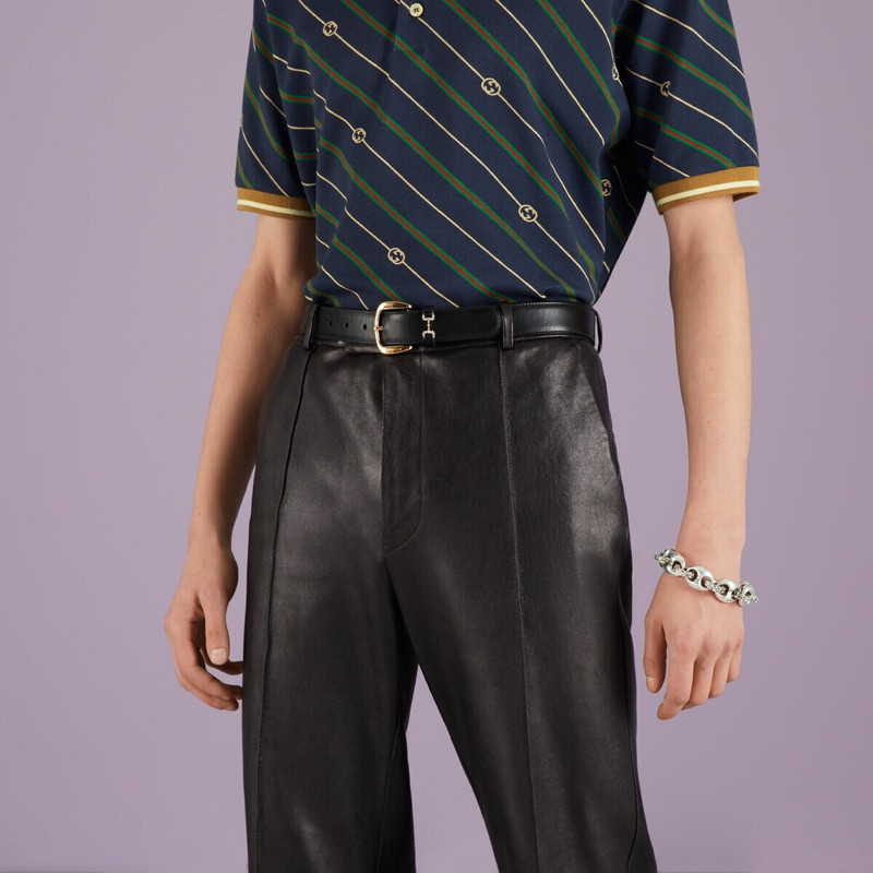 Belt with crystal Horsebit 3