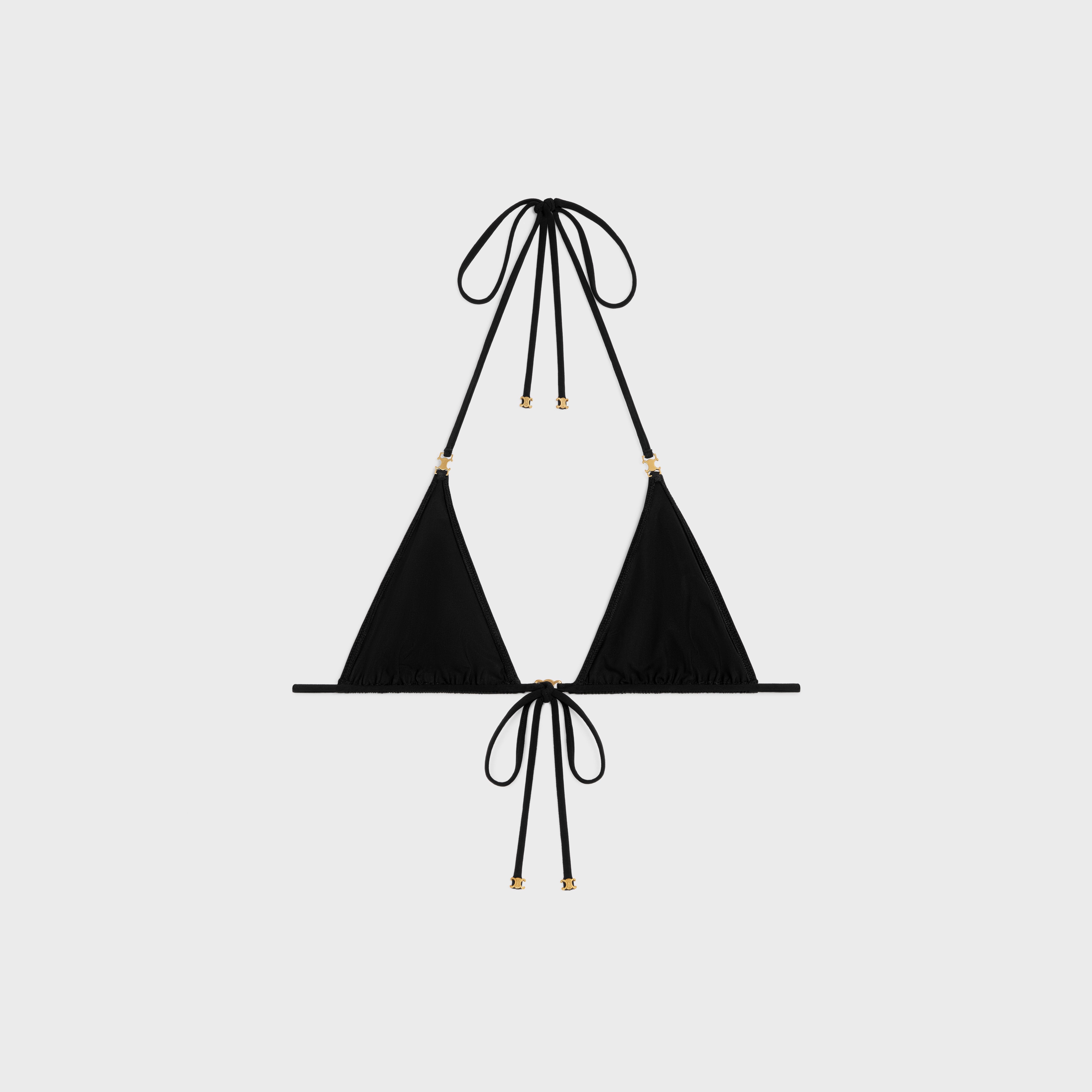 triomphe triangle top in matte jersey - 2
