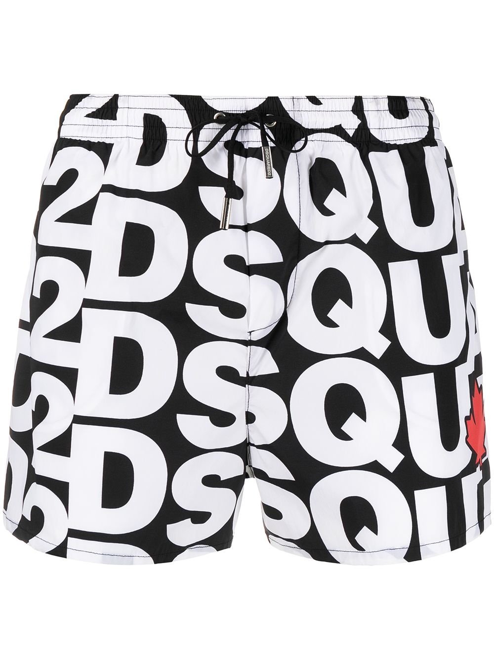 all-over logo swim shorts - 1