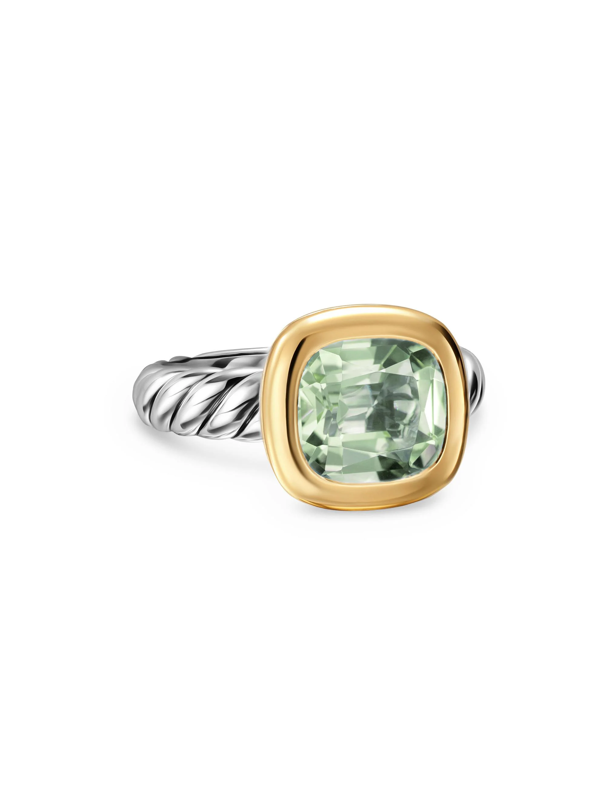 Women's DY Mercer Color Stone Ring in Sterling Silver - New Prasiolite - 1