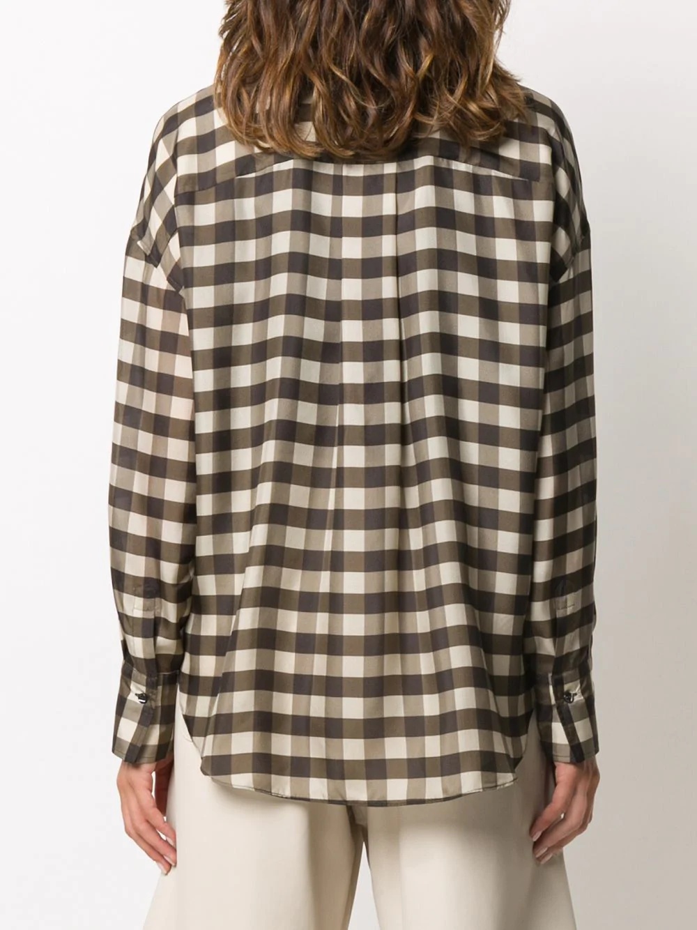 gingham check shirt - 4