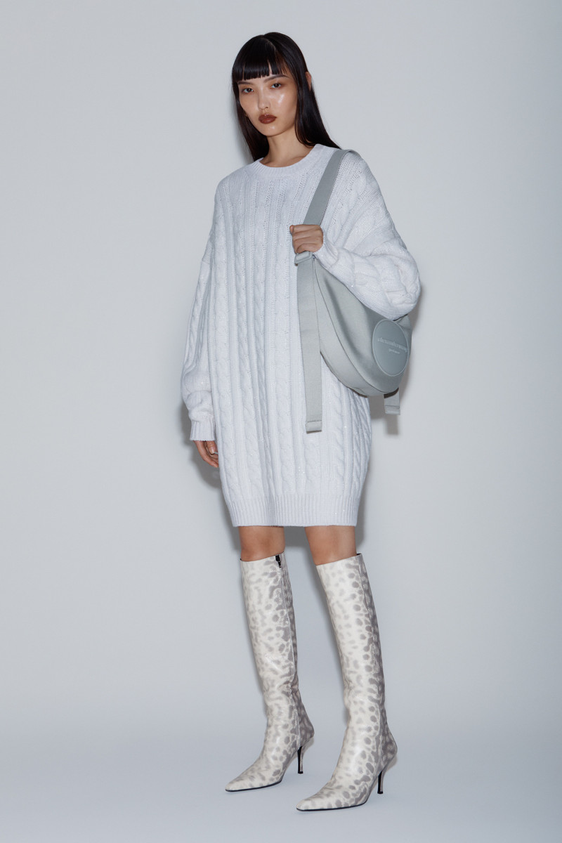 Alexander Wang Vivica 85mm Knee-High Boot in Leather outlook