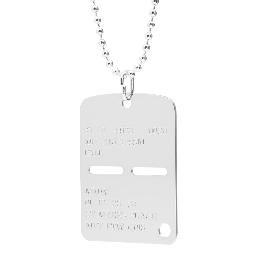 1017 ALYX 9SM Military Tag - 2