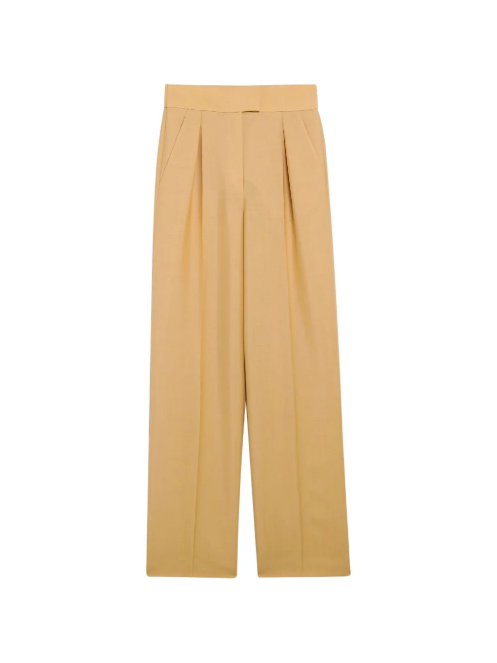 pleated-design trousers - 1