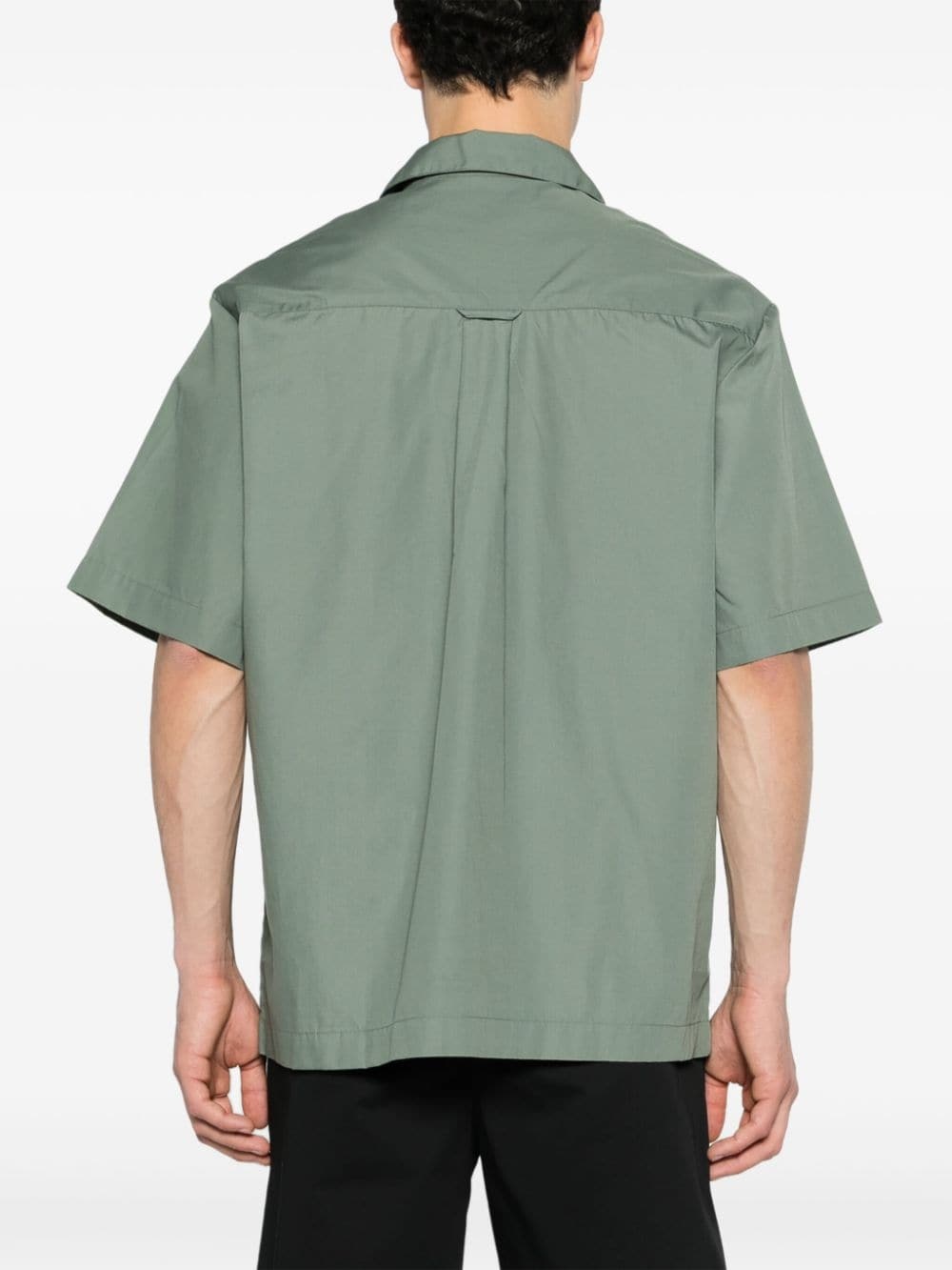Craft logo-patch shirt - 4