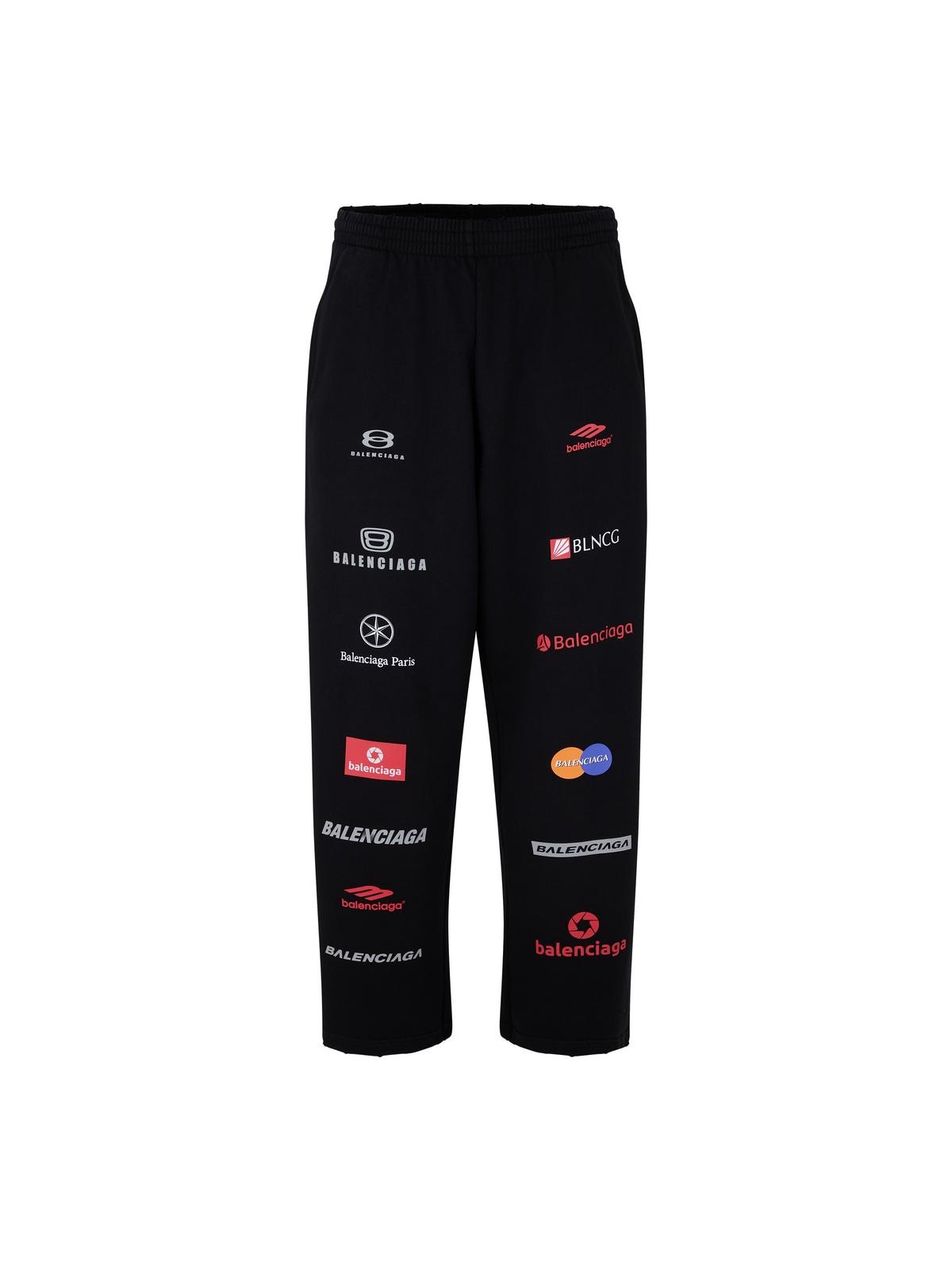 BALENCIAGA LOGO JOGGING BOTTOMS | cruisefashion | REVERSIBLE