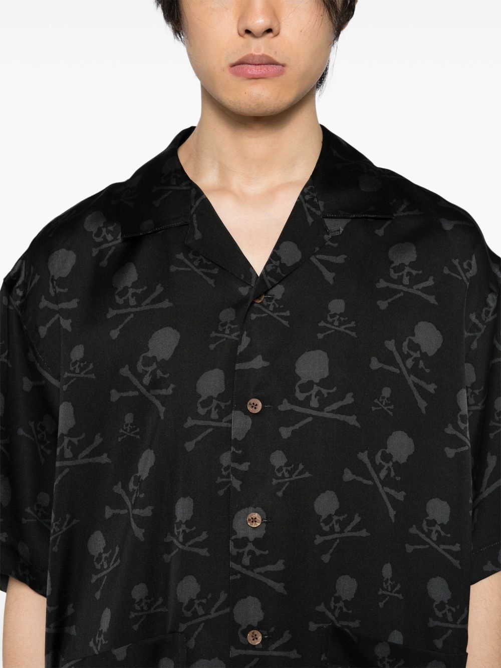 all-over graphic print shirt - 5