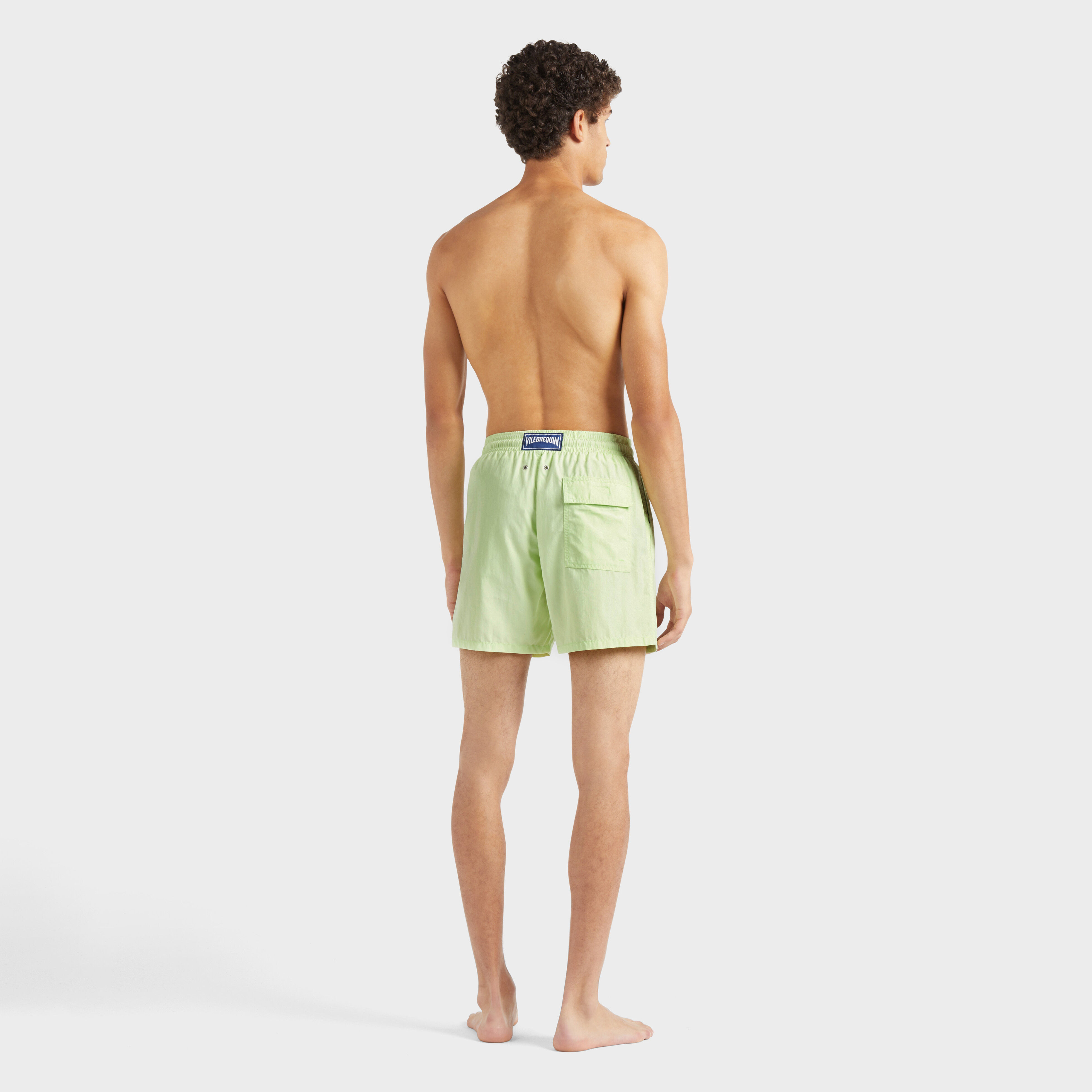 Men Swim Trunks Solid - 4
