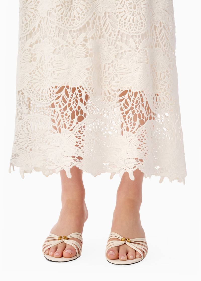 IMOGENE STRAPLESS DRESS MACADAMIA 5