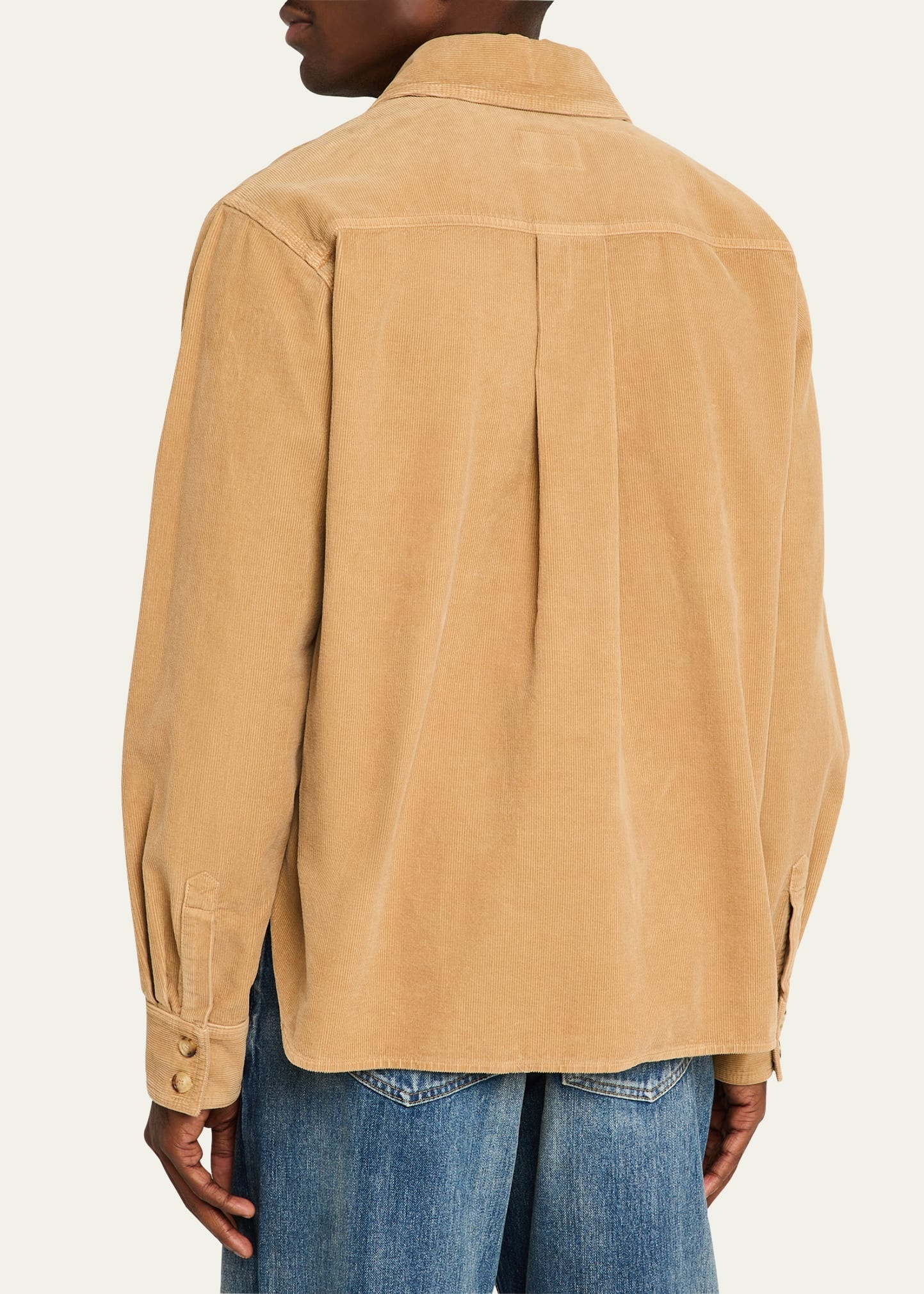 Men's 2-Pocket Corduroy Overshirt - 3