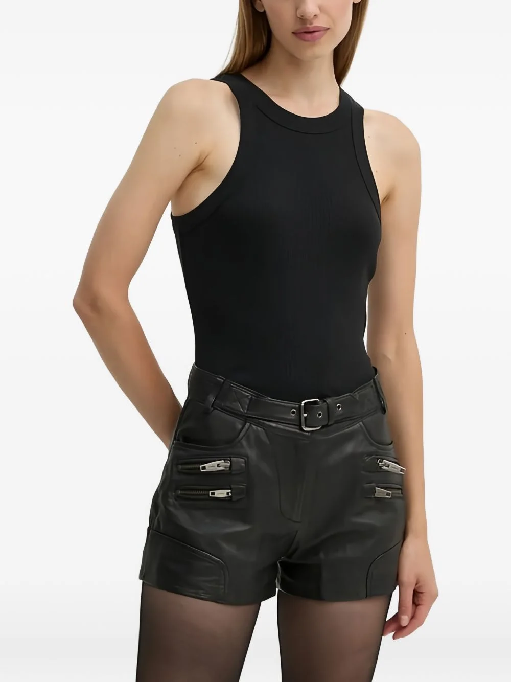 Cynda round-neck top - 1