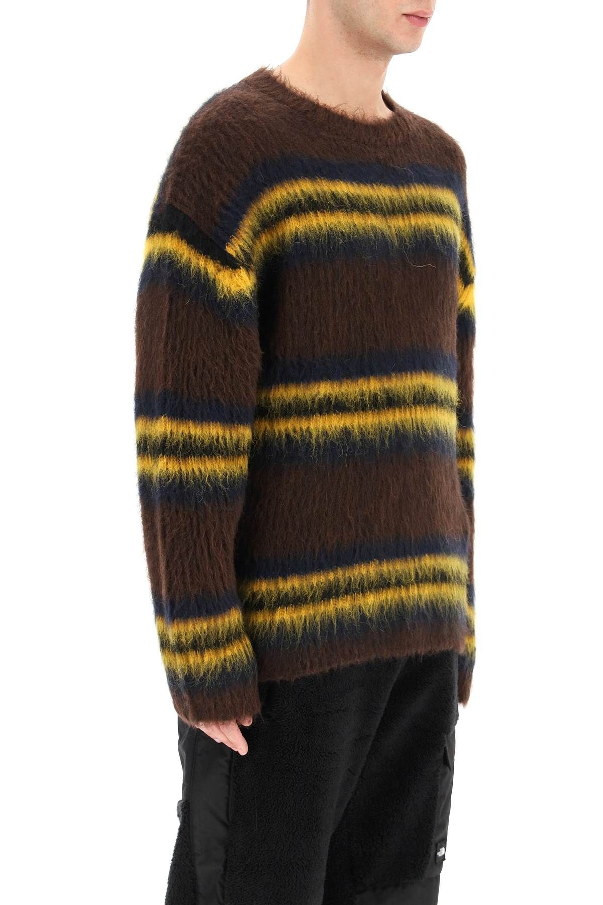 STRIPED ALPACA SWEATER - 3