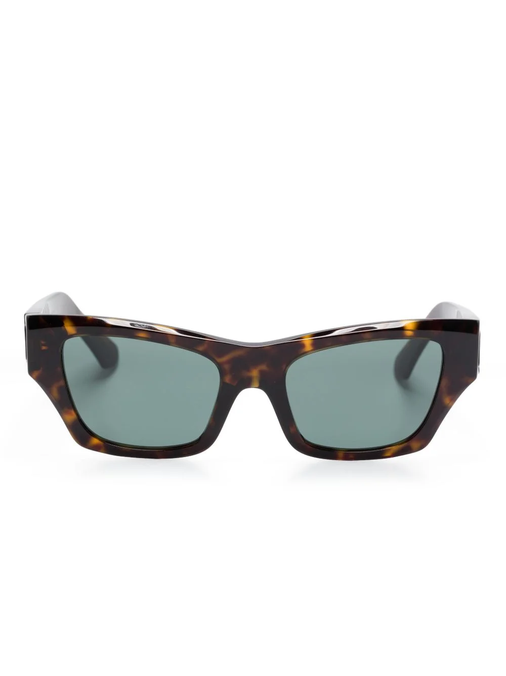 tortoiseshell-effect sunglasses - 1
