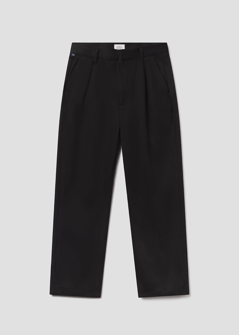Mallory Straight Trouser In Black 1