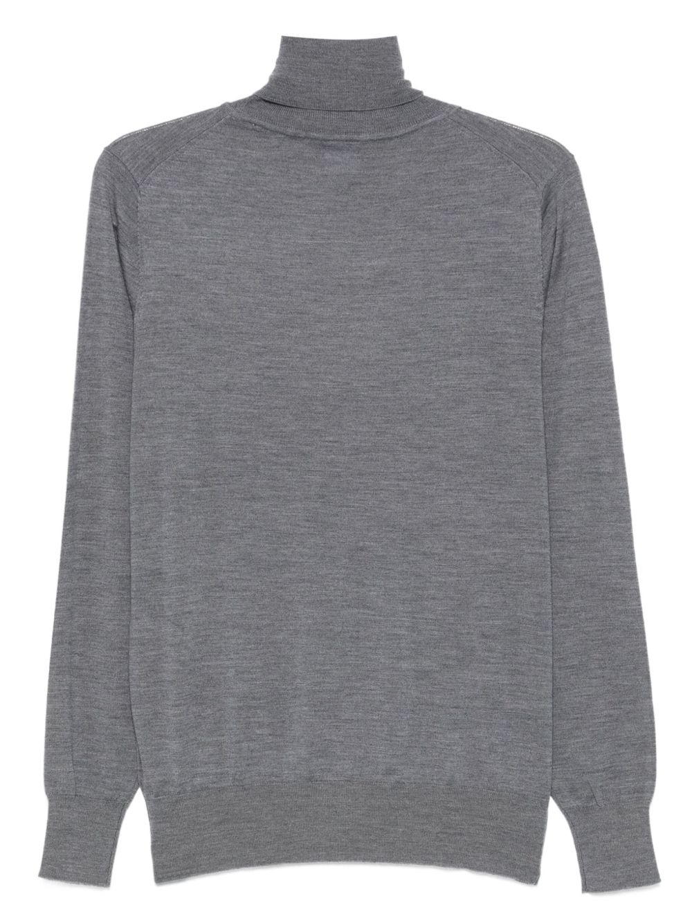 turtleneck wool sweater - 2