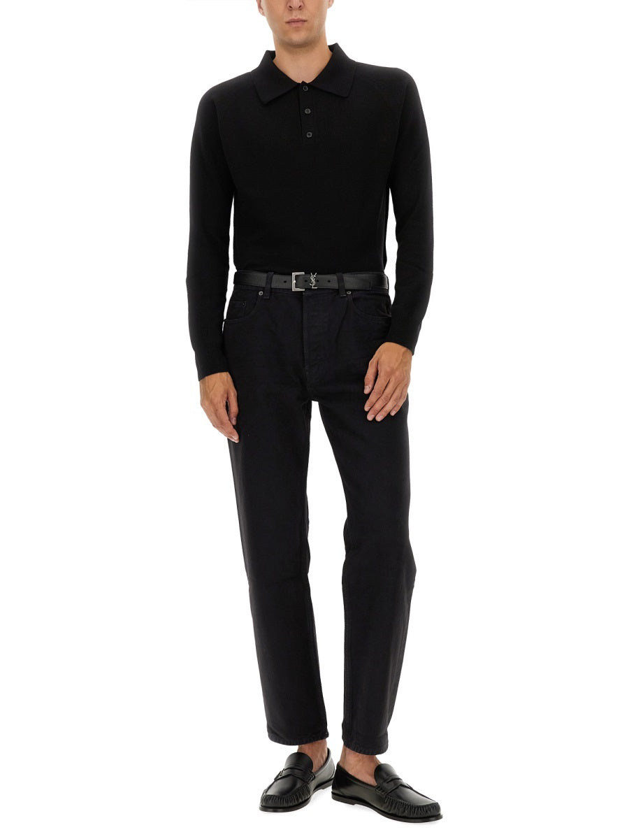 Wool Polo. - 2