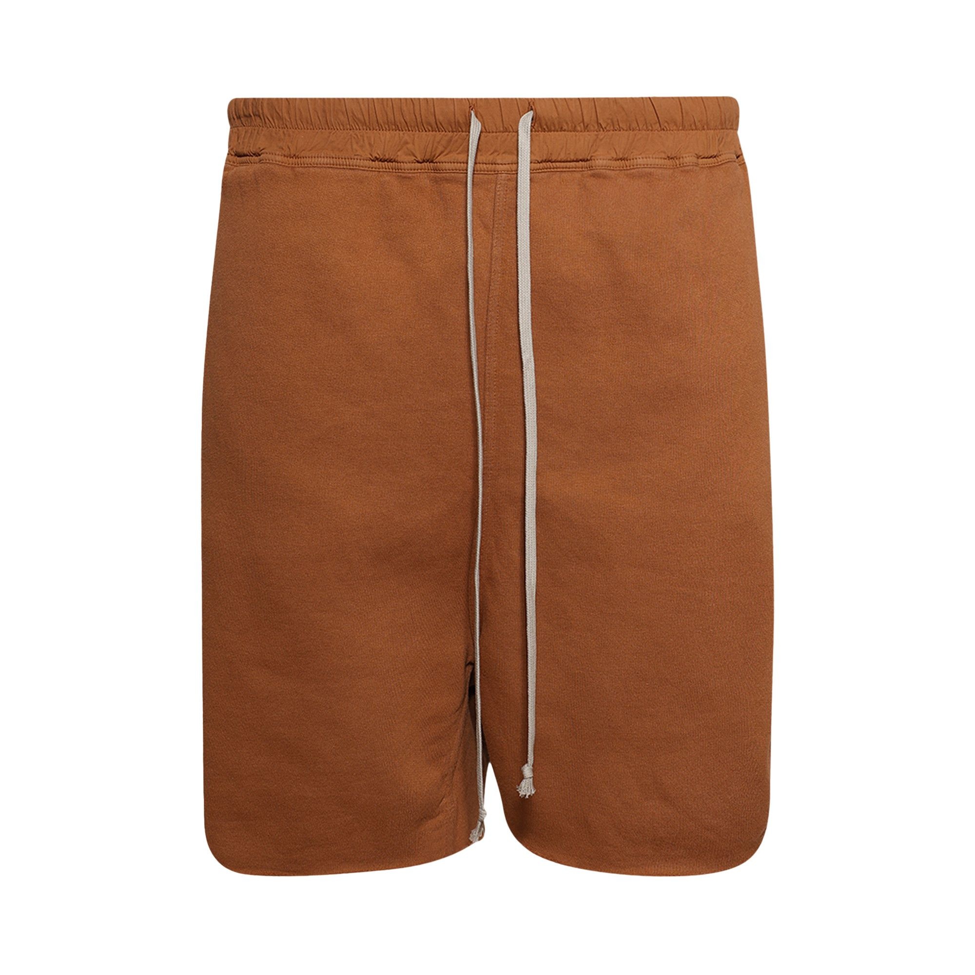 Rick Owens DRKSHDW Long Boxers Butt Zip Shorts 'Orange' - 1