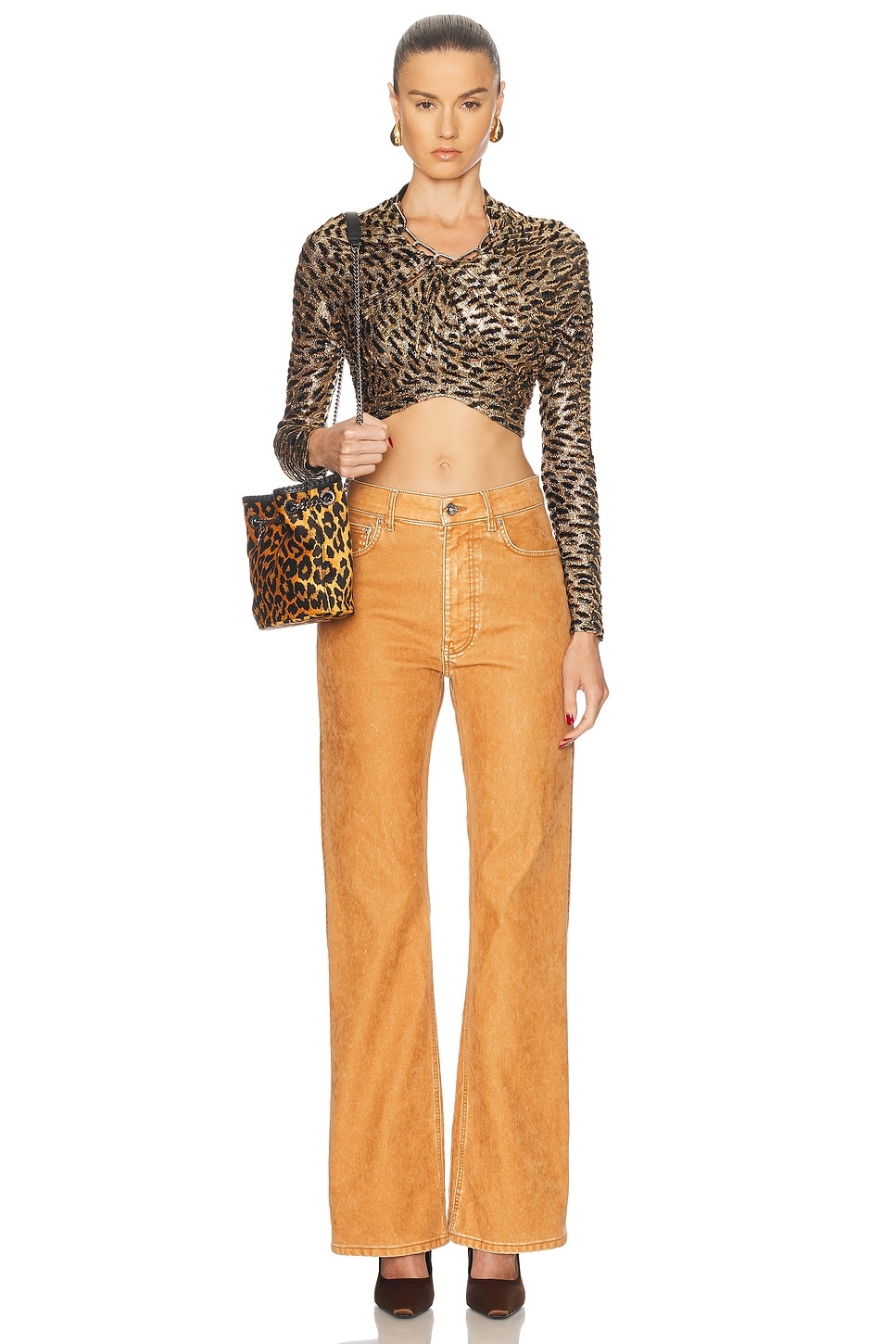 Crop Long Sleeve Top - 4