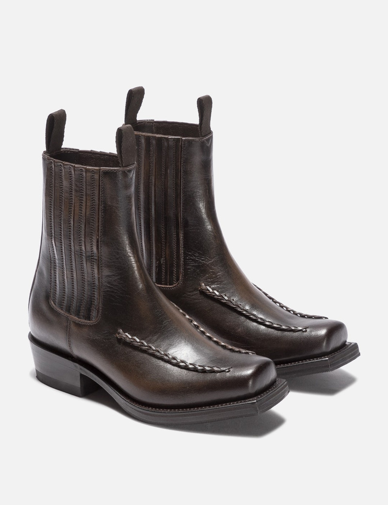 AGULLA SQUARE TOE CHELSEA BOOTS 4