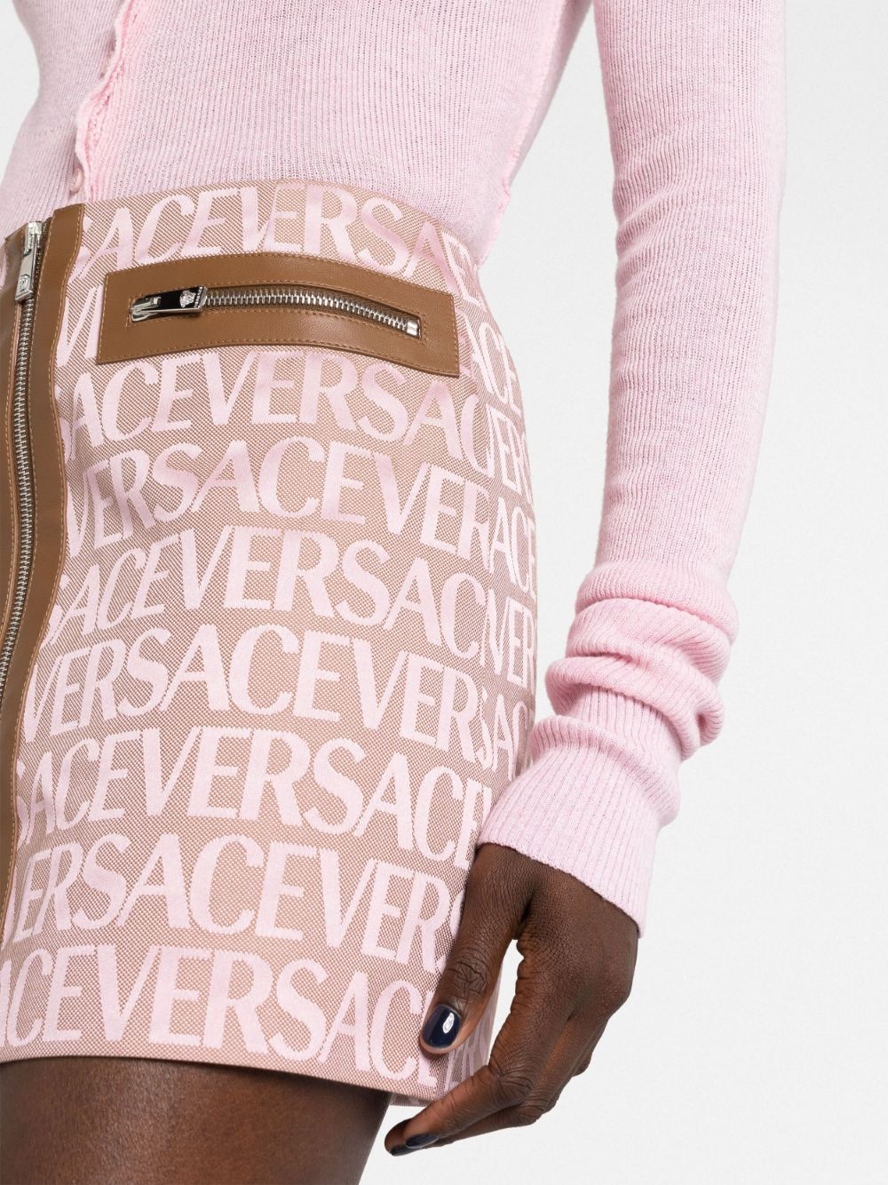 Versace Allover miniskirt - 3