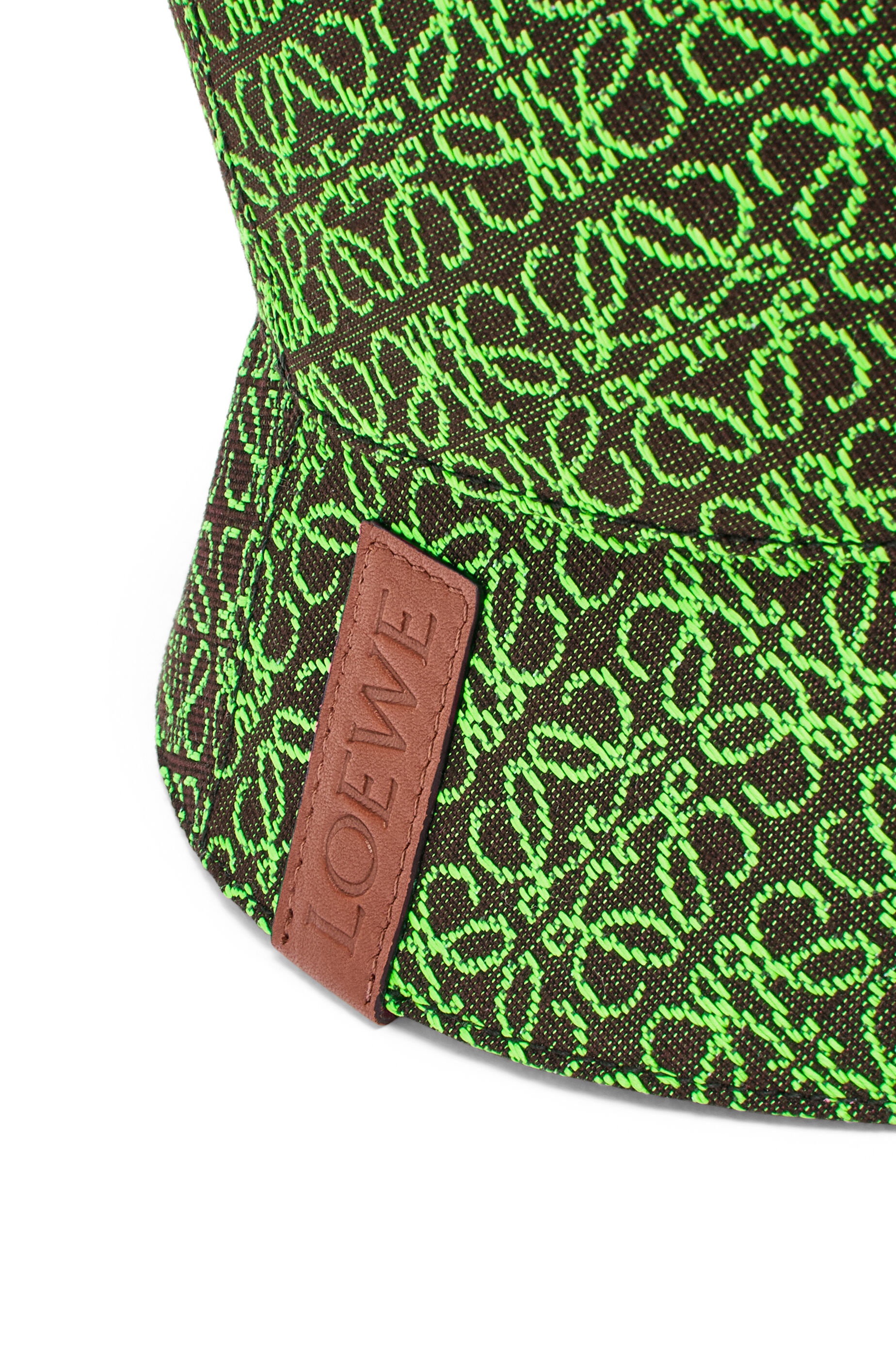 Reversible Anagram bucket hat in jacquard and nylon - 7