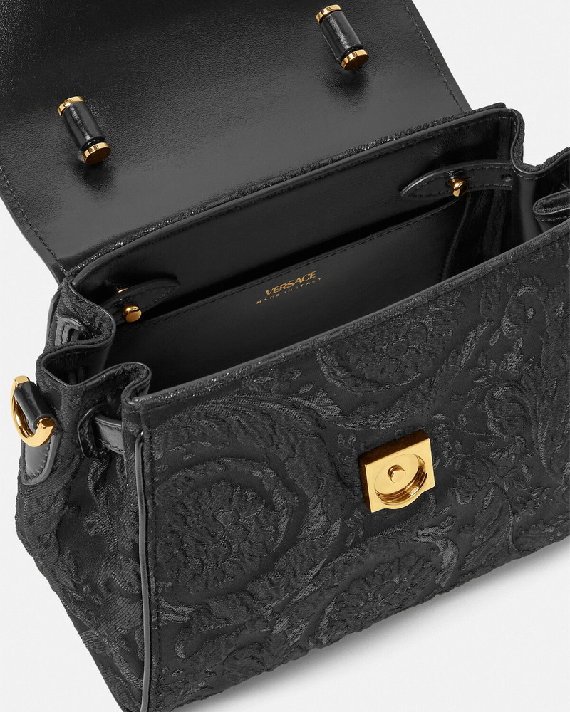 La Medusa Lurex Cloquet Small Handbag 4