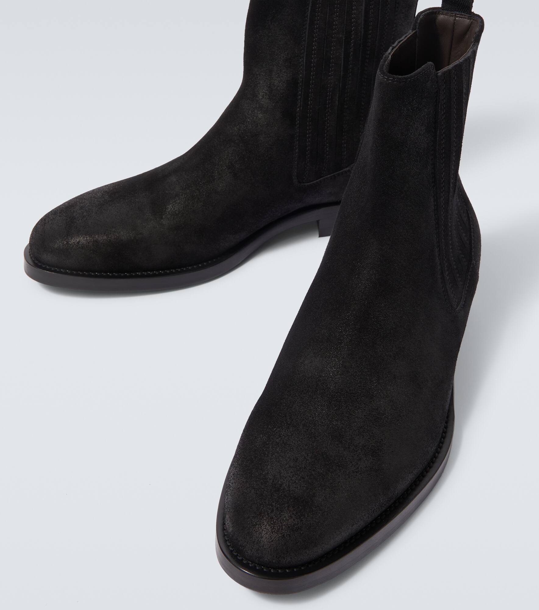 Suede Chelsea boots - 3
