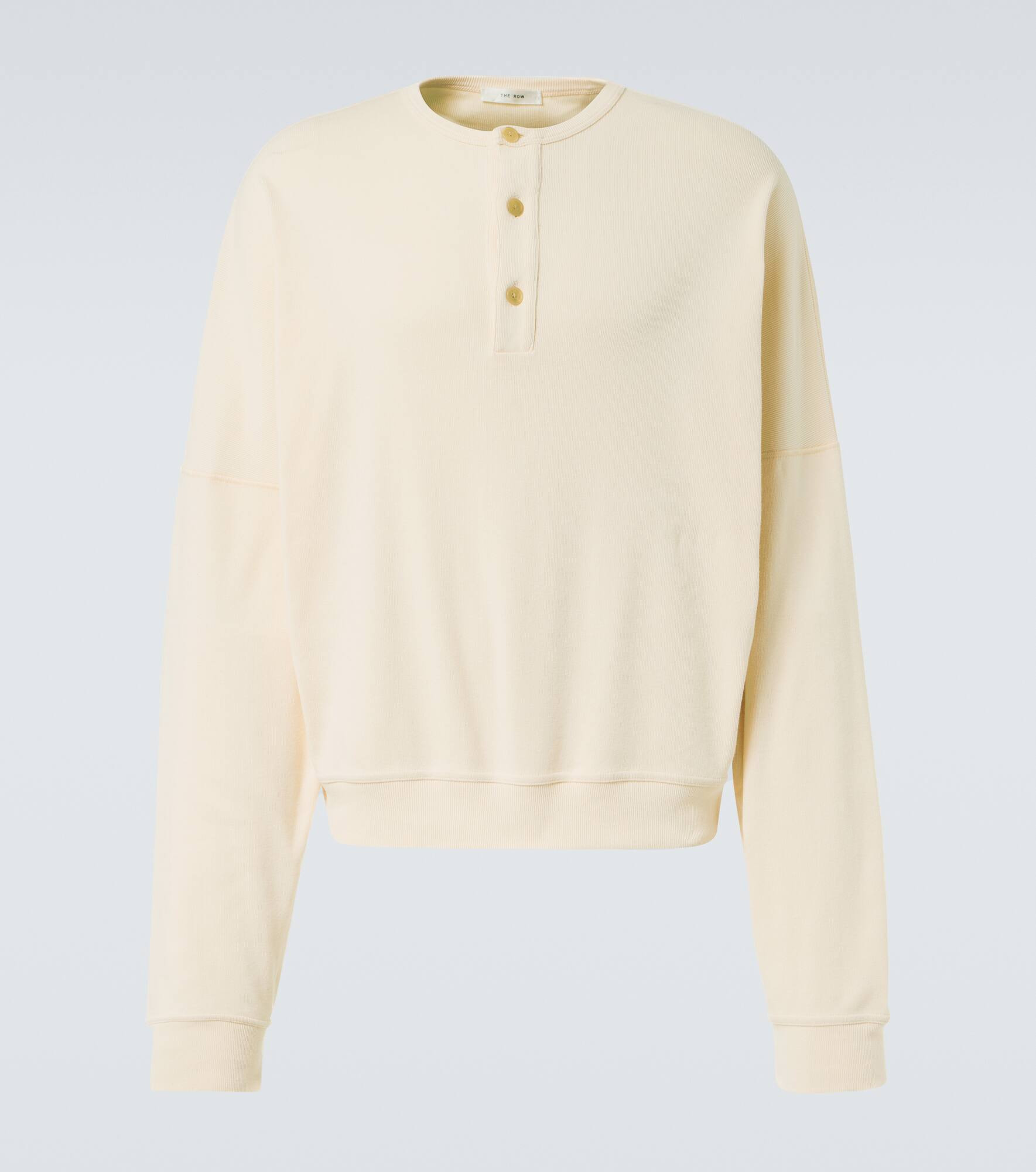Greto cotton Henley shirt - 1