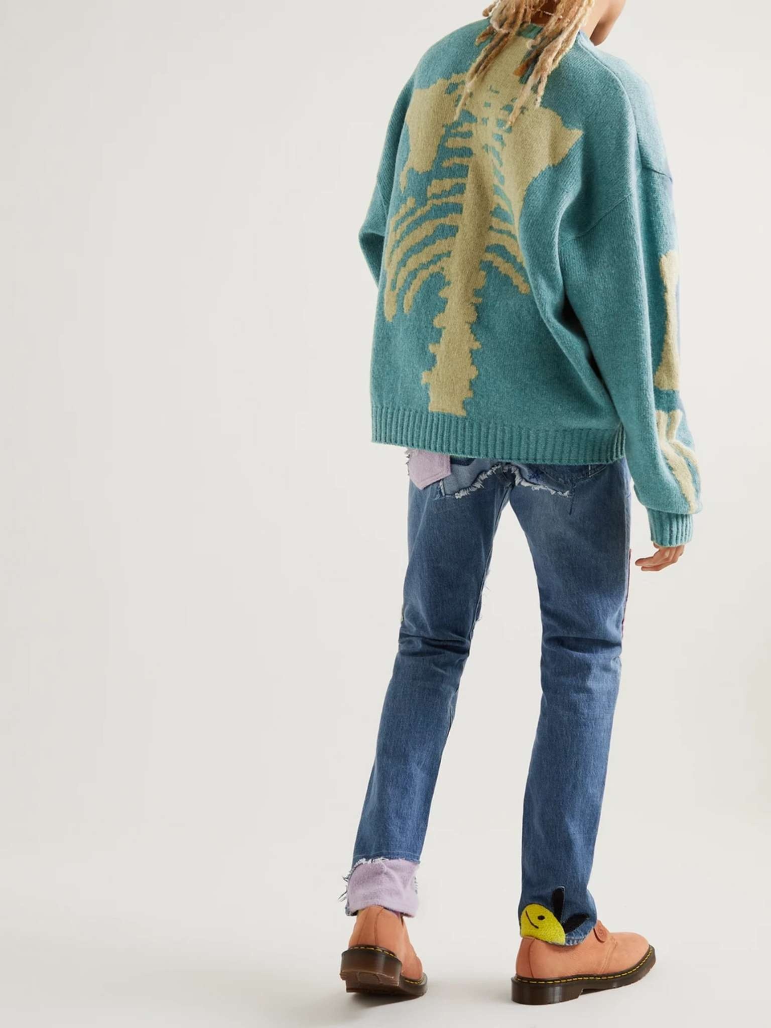 Intarsia Wool Sweater - 2