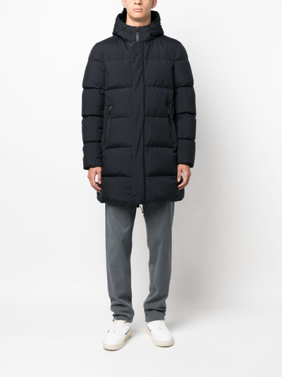 Herno quilted hooded padded coat outlook
