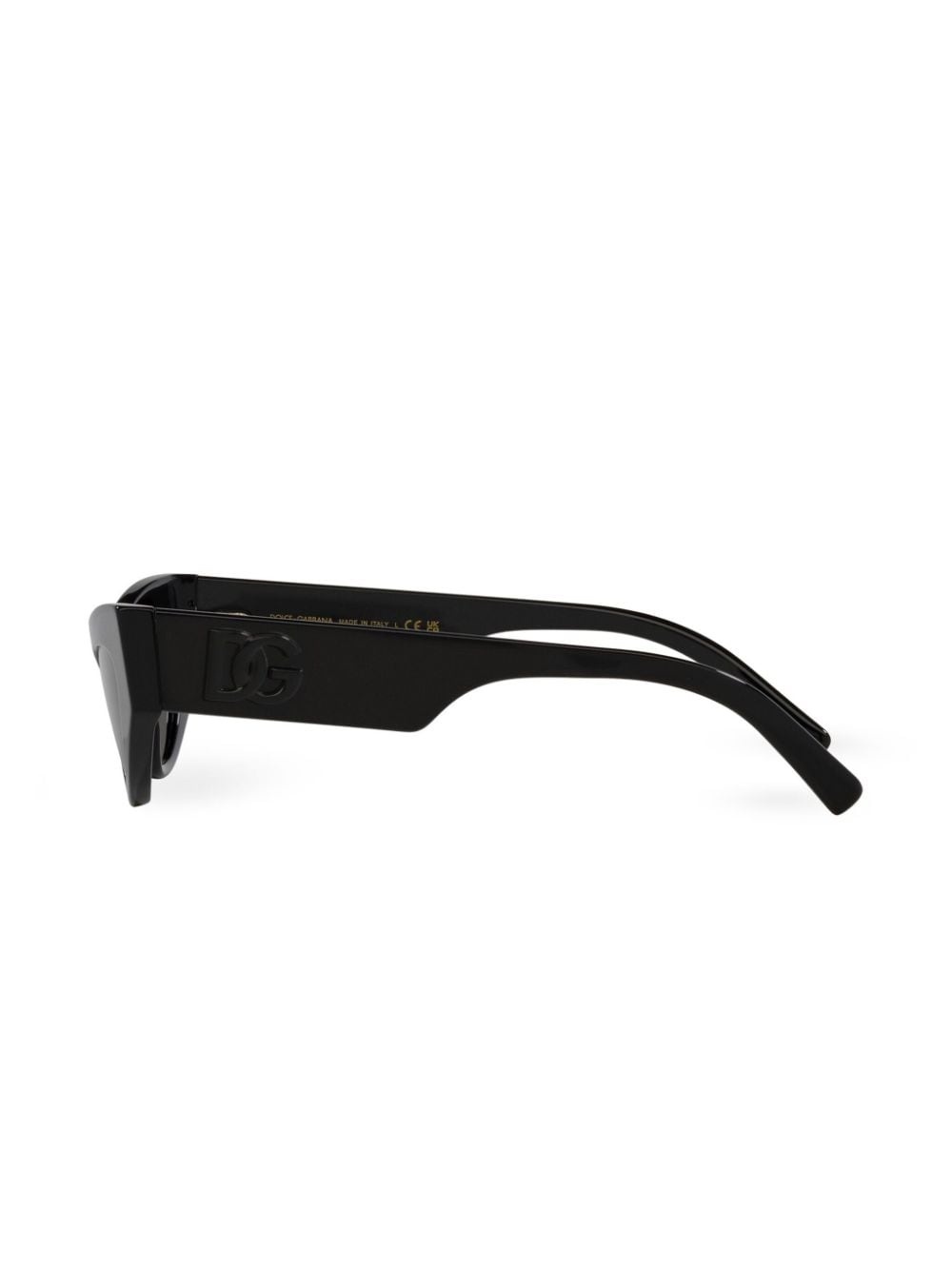 logo-embossed cat-eye frame sunglasses - 3