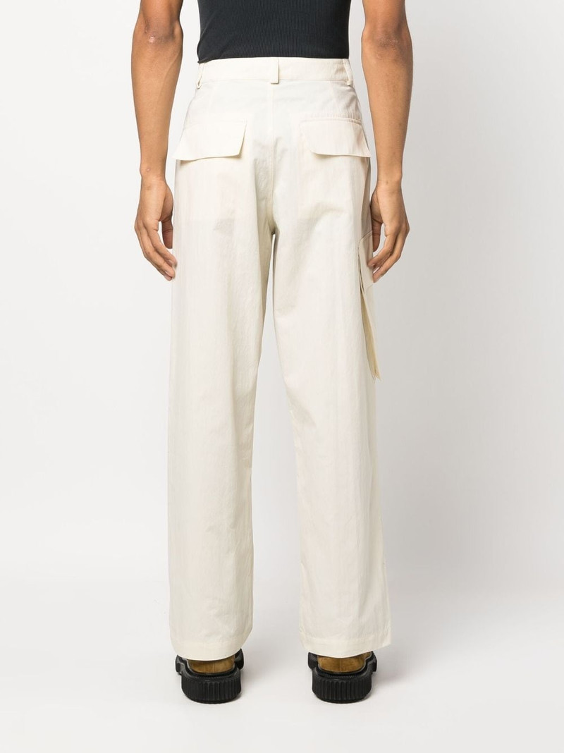 straight-leg cargo trousers 4